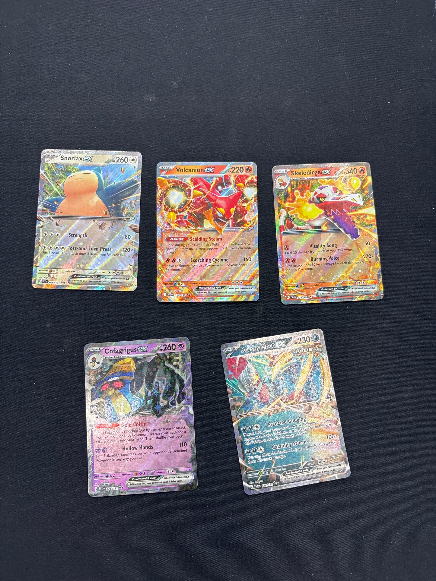 Auction Lot 230: Pokemon EX Card Lot 2 Conditions Vary