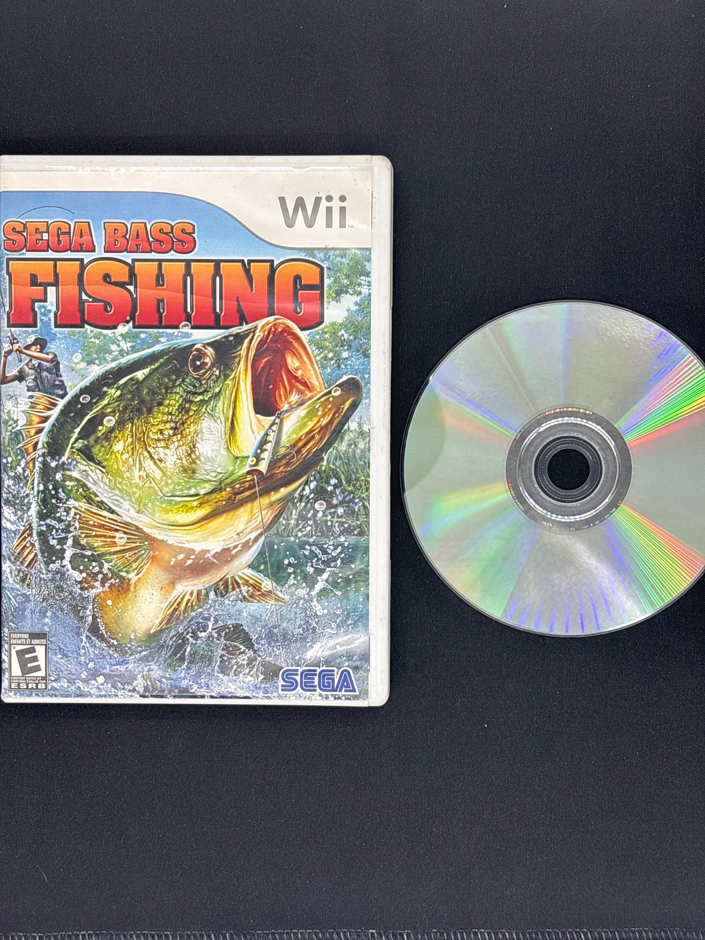 Auction Lot 323: Sega Bass Fishing Video Game Nintendo Wii Missing Manual