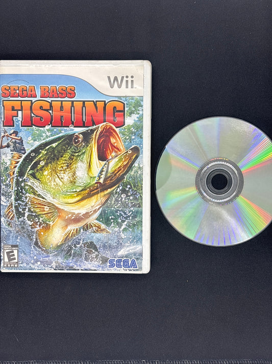 Auction Lot 323: Sega Bass Fishing Video Game Nintendo Wii Missing Manual