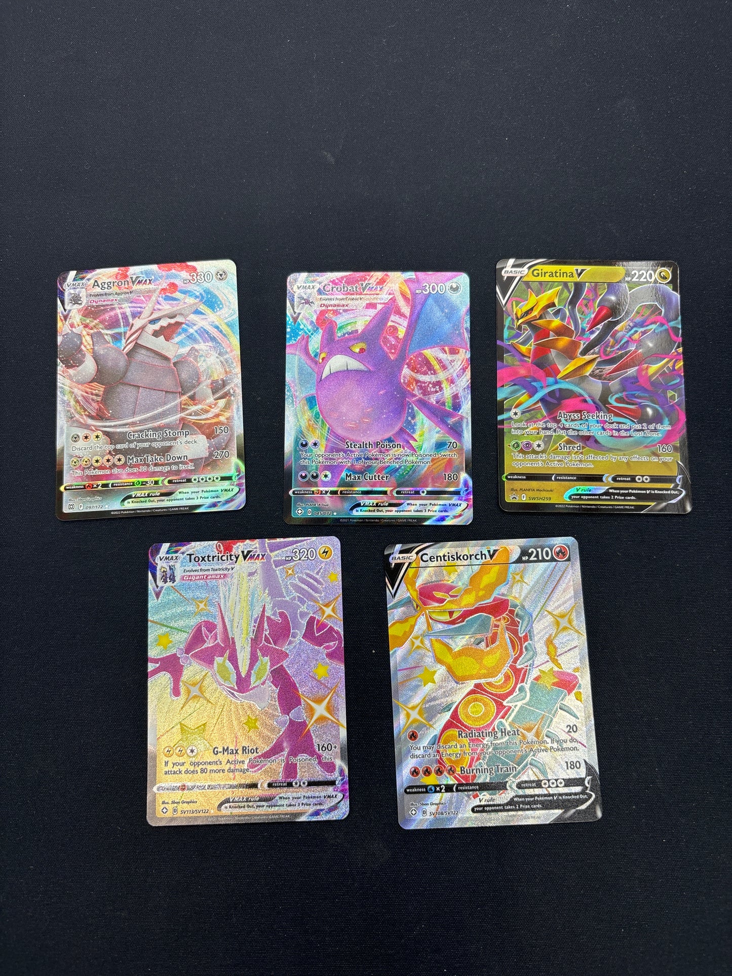 Auction Lot 220: Pokemon Full Art Card Lot 1 Conditions Vary