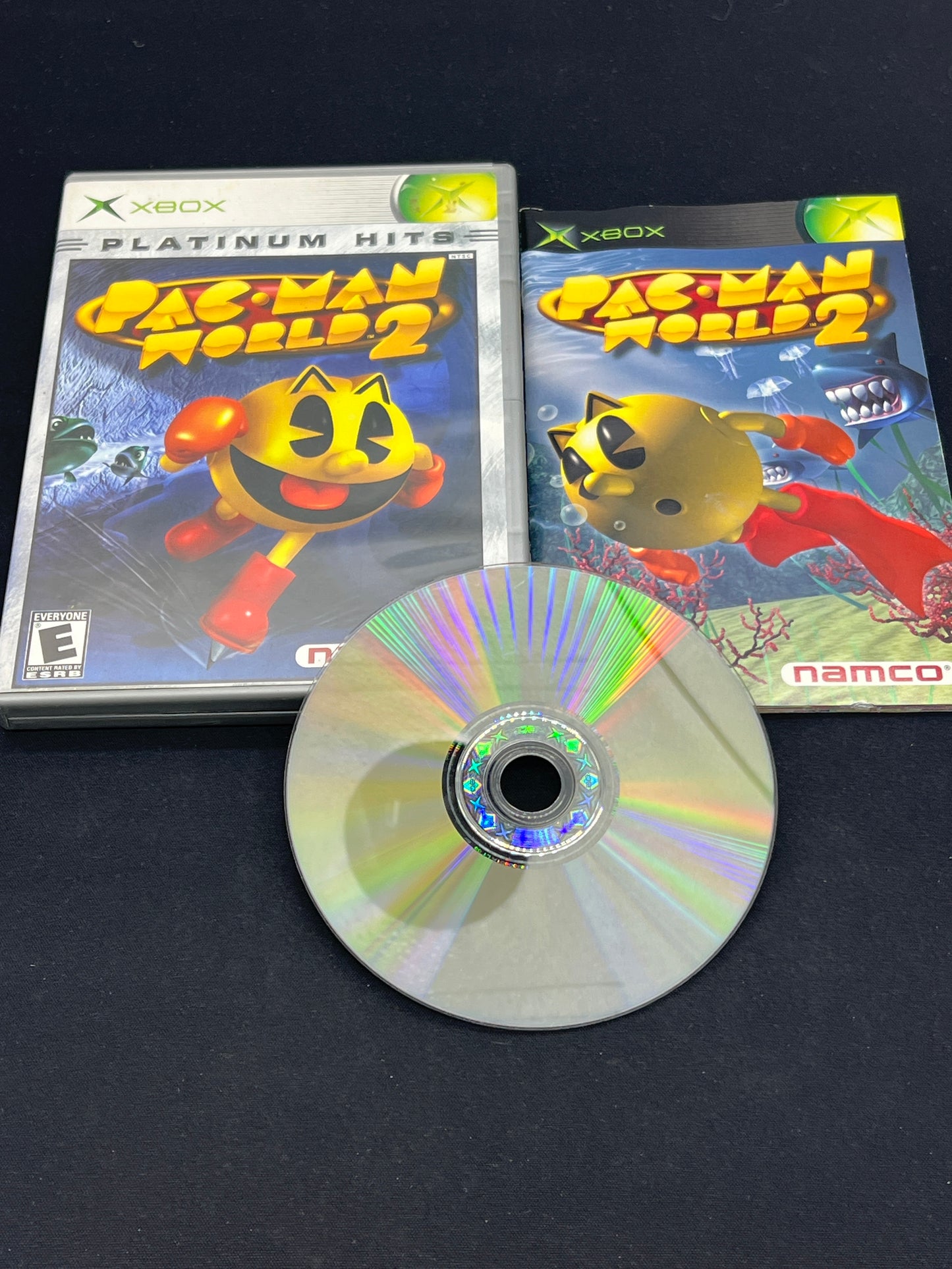 Auction Lot 119: XBOX Video Game Pacman World 2 CIB