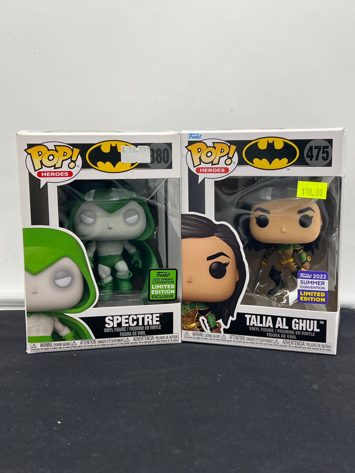 Auction Lot 25: POP Funko Batman Spectre Talia Al Ghul 380 475 Figures
