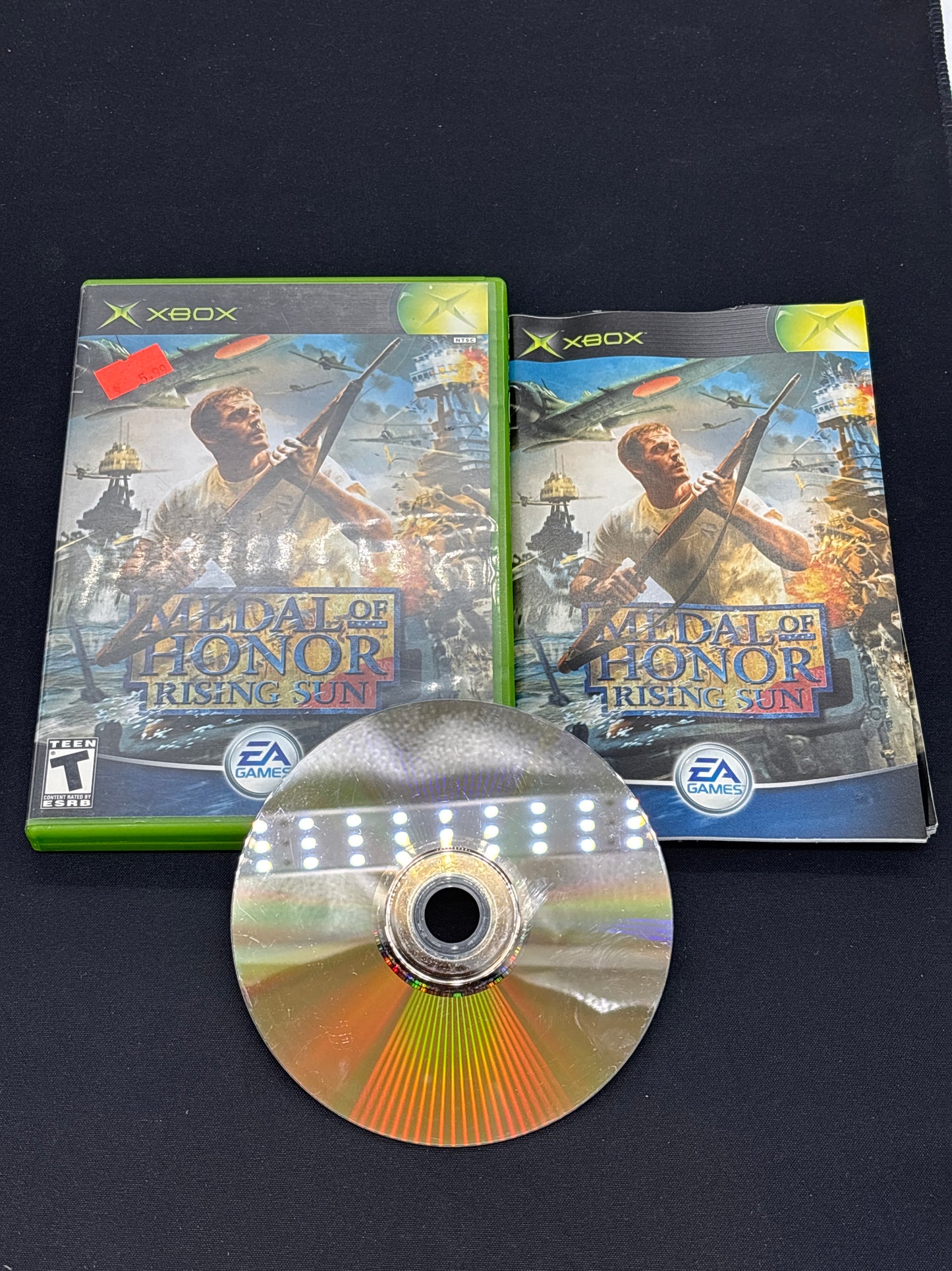 Auction Lot 63: Medal of Honor Video Game XBOX CIB