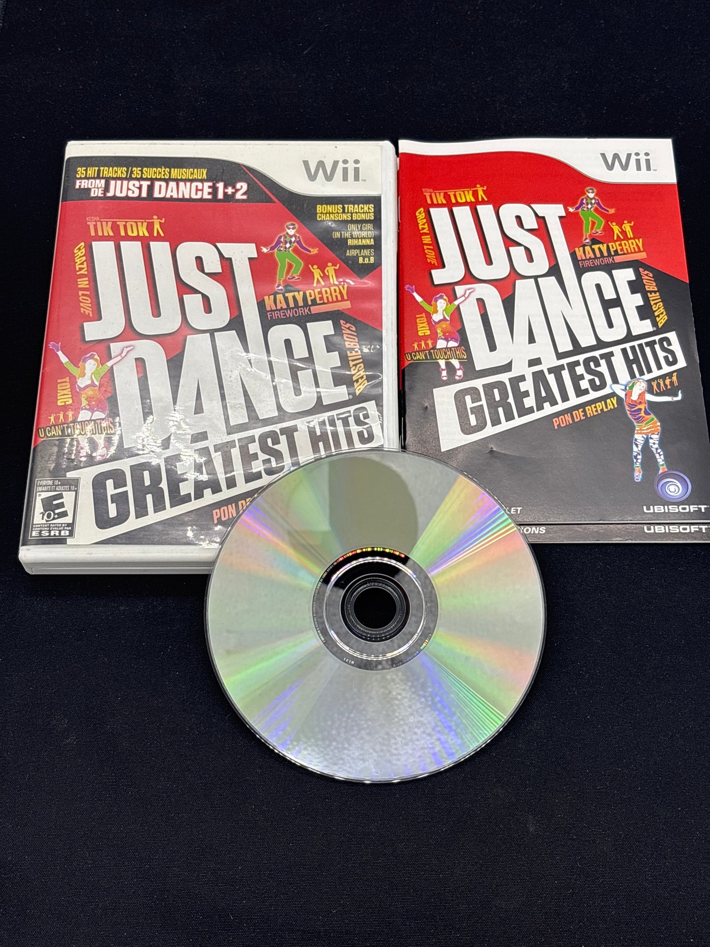 Auction Lot 296: Just Dance Greatest Hits Video Game Nintendo WII CIB