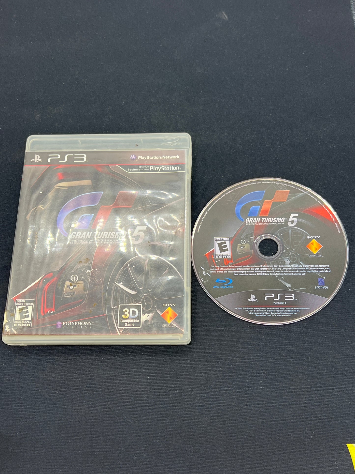 Auction Lot 145: PlayStation 3 Gran Turismo 5 Disc & Case