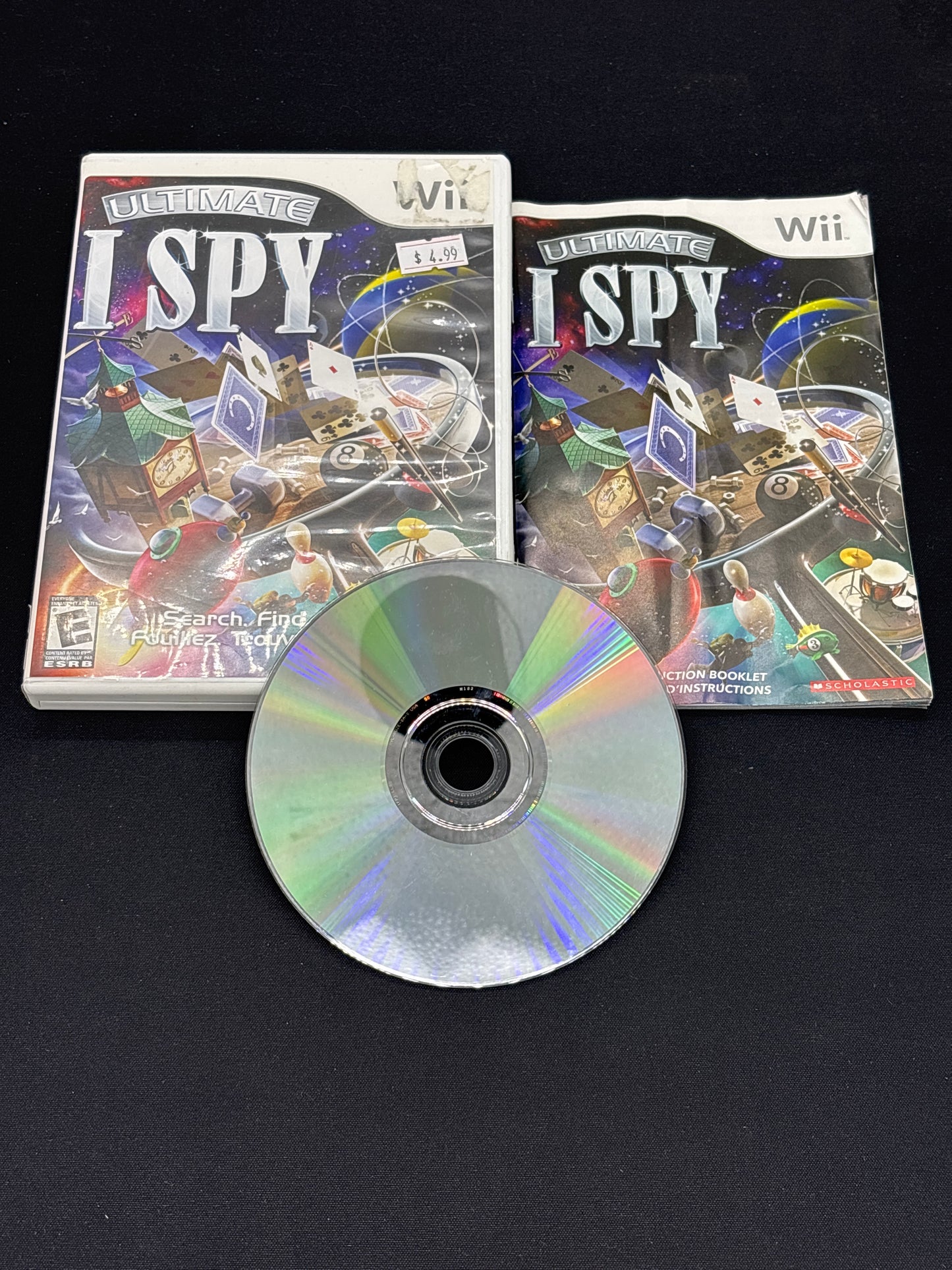 Auction Lot 30: Ultimate I Spy Video Game Nintendo Wii CIB
