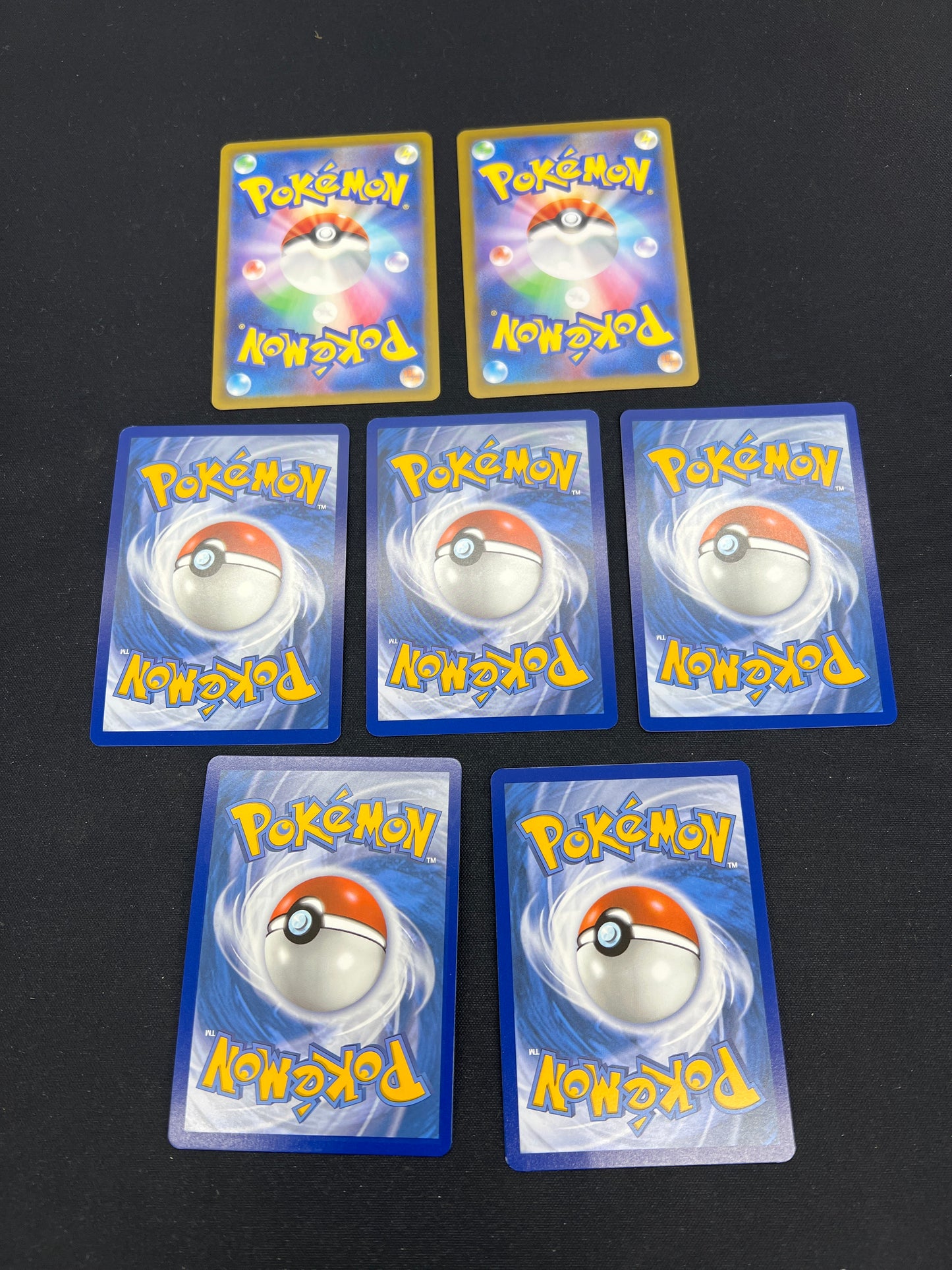 Auction Lot 146: Pokemon Cards Lot of 7 Assorted EX Double Rares Full Art EX and V Holo Rare Condition Vary