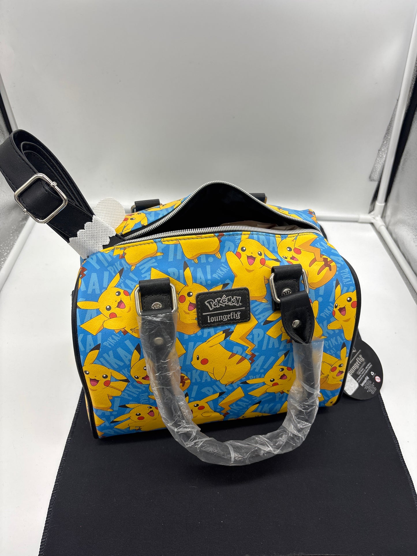 Auction Lot 33: Pokemon Loungefly Pikachu Leather Bag