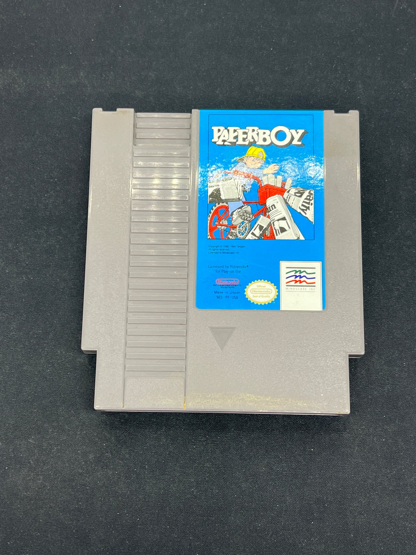 Auction Lot 57: Nintendo NES Video Game Paperboy Loose
