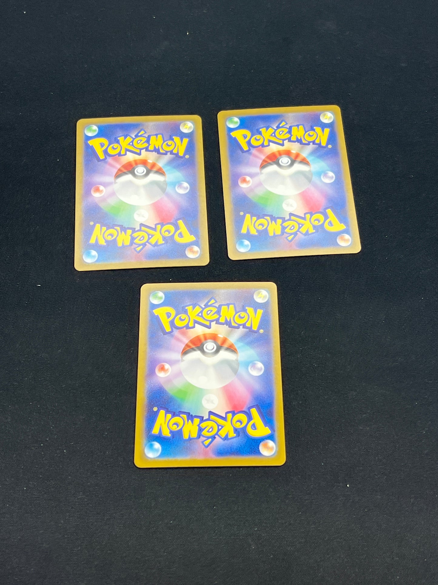 Auction Lot 259: Pokemon Cards Lot of 3 Assorted Japanese Terastal EX Conditions Vary