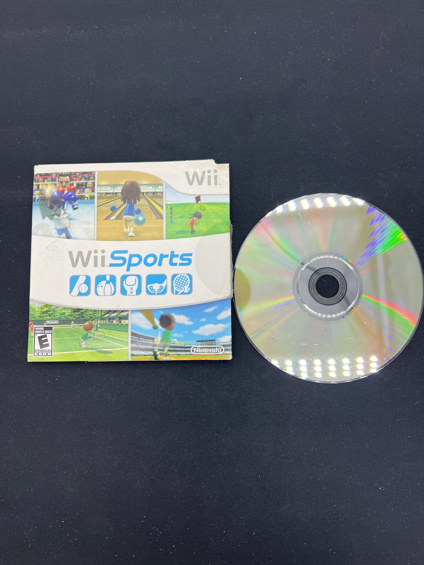 Auction Lot 186: Nintendo Wii Sports Disc & Case