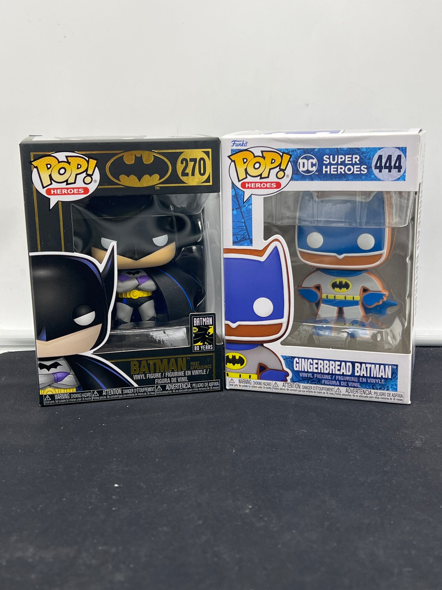 Auction Lot 30: POP Funko Batman Gingerbread Batman 270 444 Figures