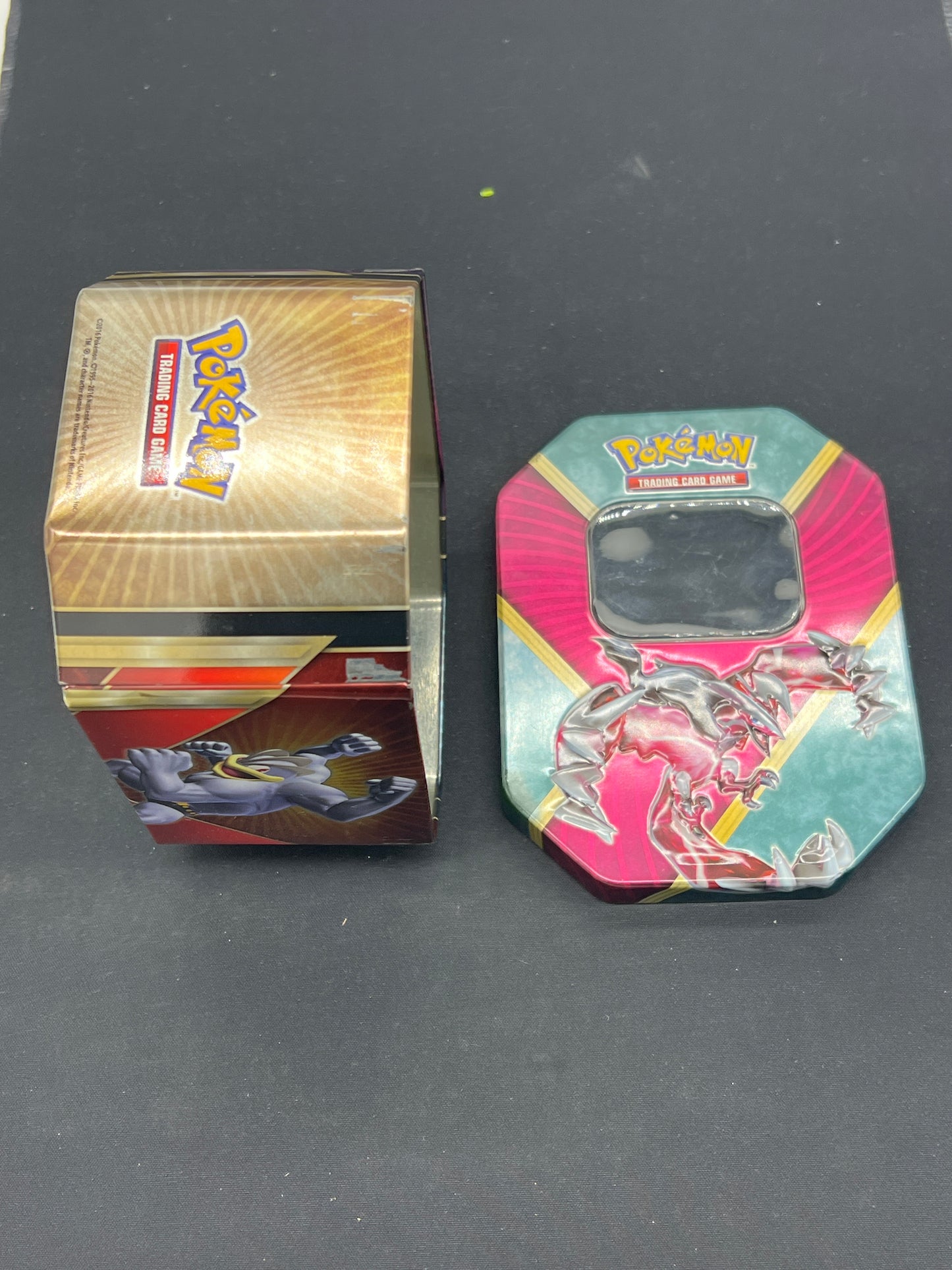 Auction Lot 220: Pokemon Cards Yveltal XY Empty Tin