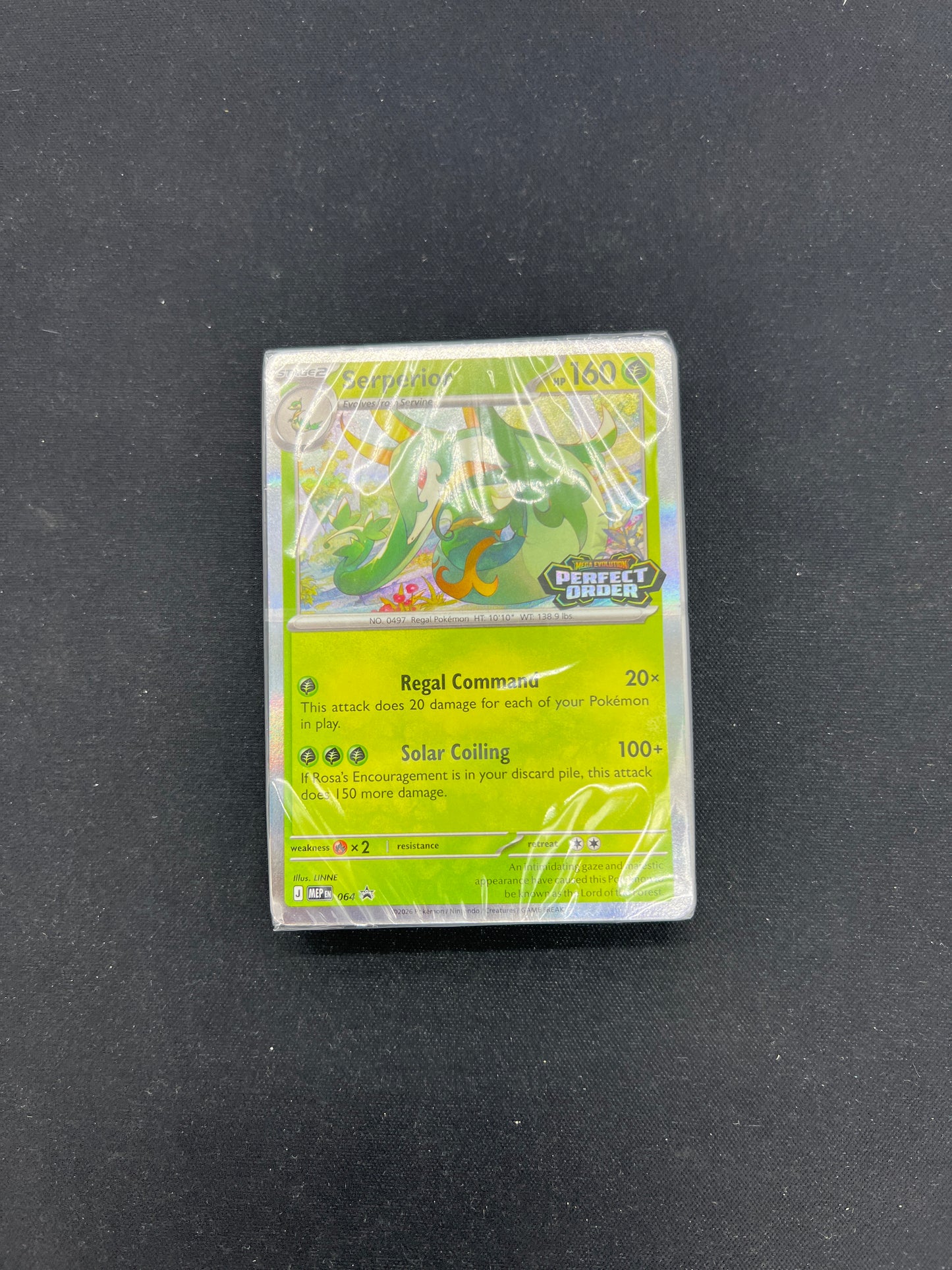 Auction Lot 22: Pokemon Cards Perfect Order Serperior Build and Battle Deck Sealed