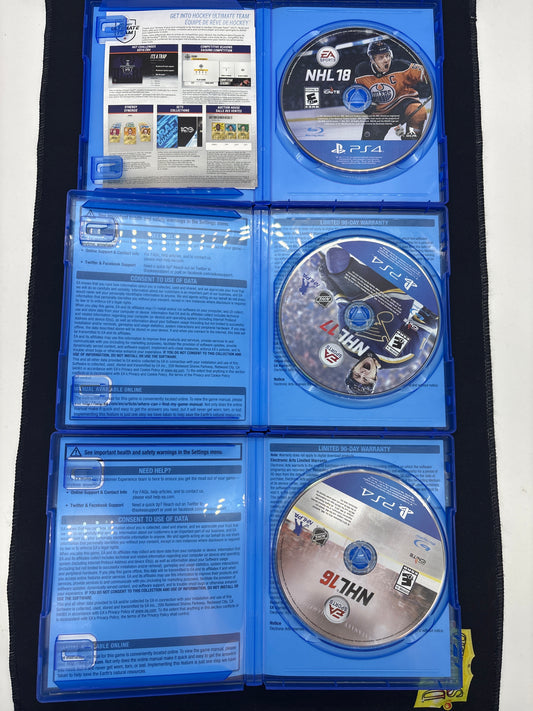 Auction Lot 101: PlayStation 4 NHL Video Game Lot