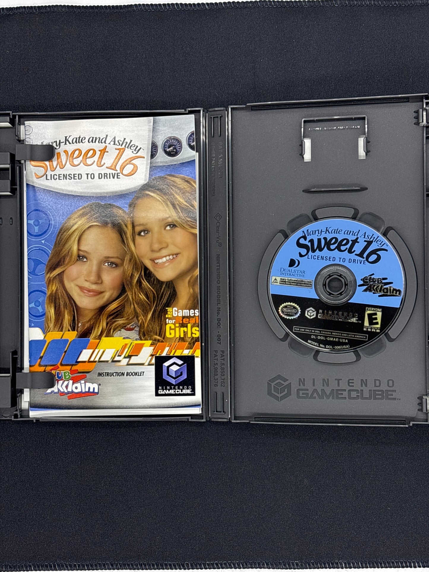 Auction Lot 143: Nintendo Gamecube Mary-Kate and Ashley Sweet 16 Licensed to Drive CIB