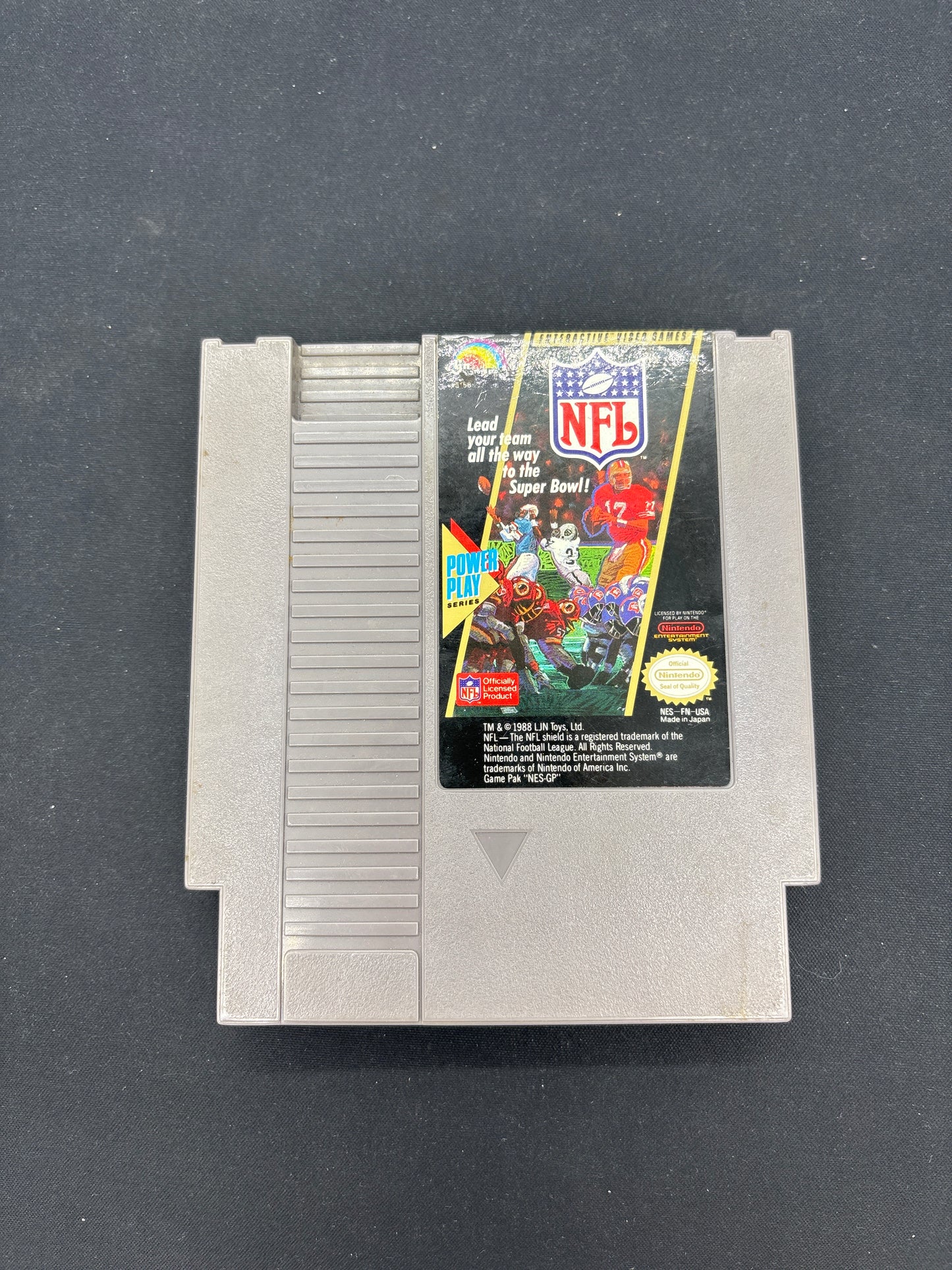 Auction Lot 87: NES Video Game NFL