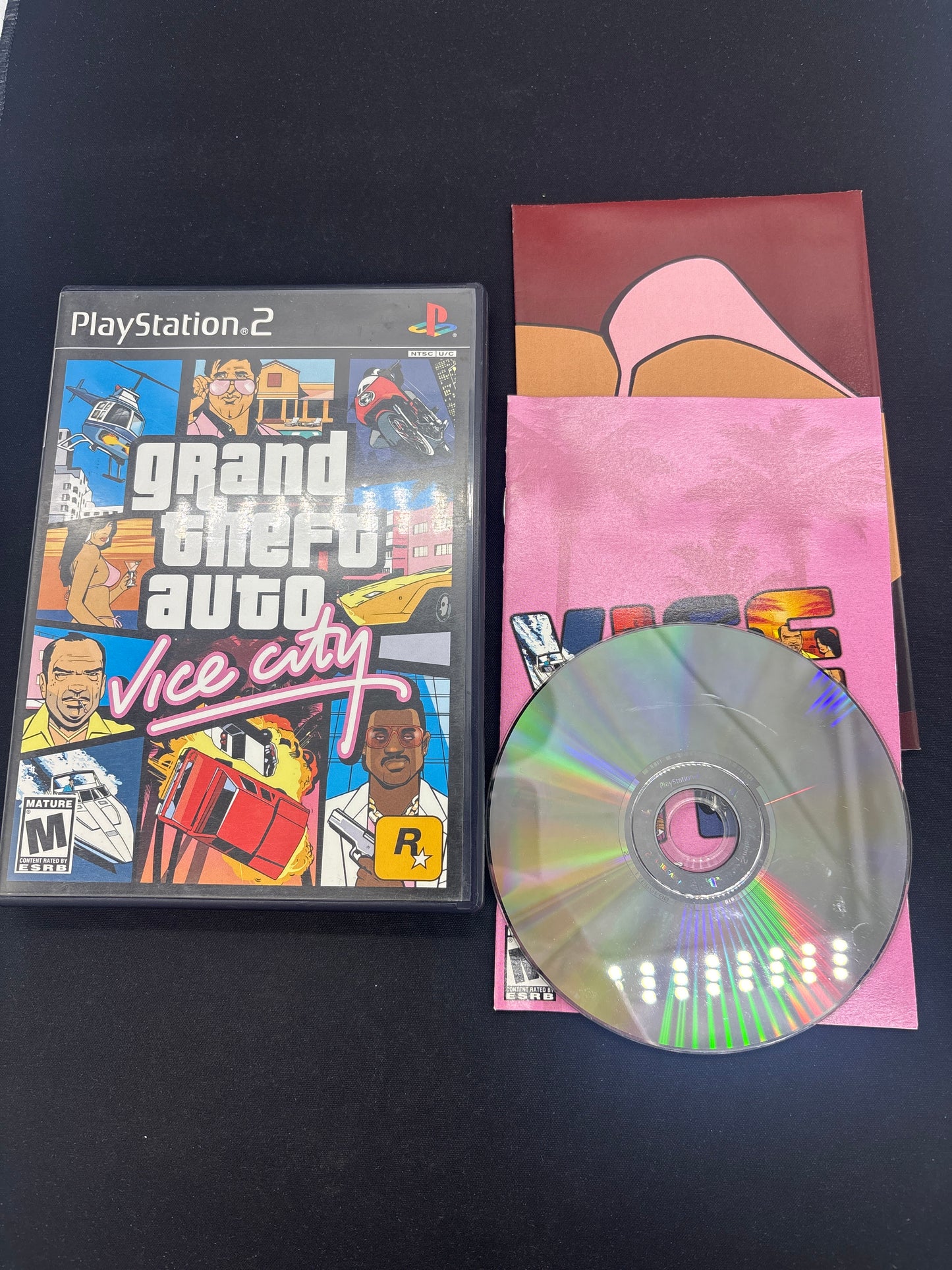 Auction Lot 143: PlayStation 2 Video Game Grand Theft Auto Vice City CIB