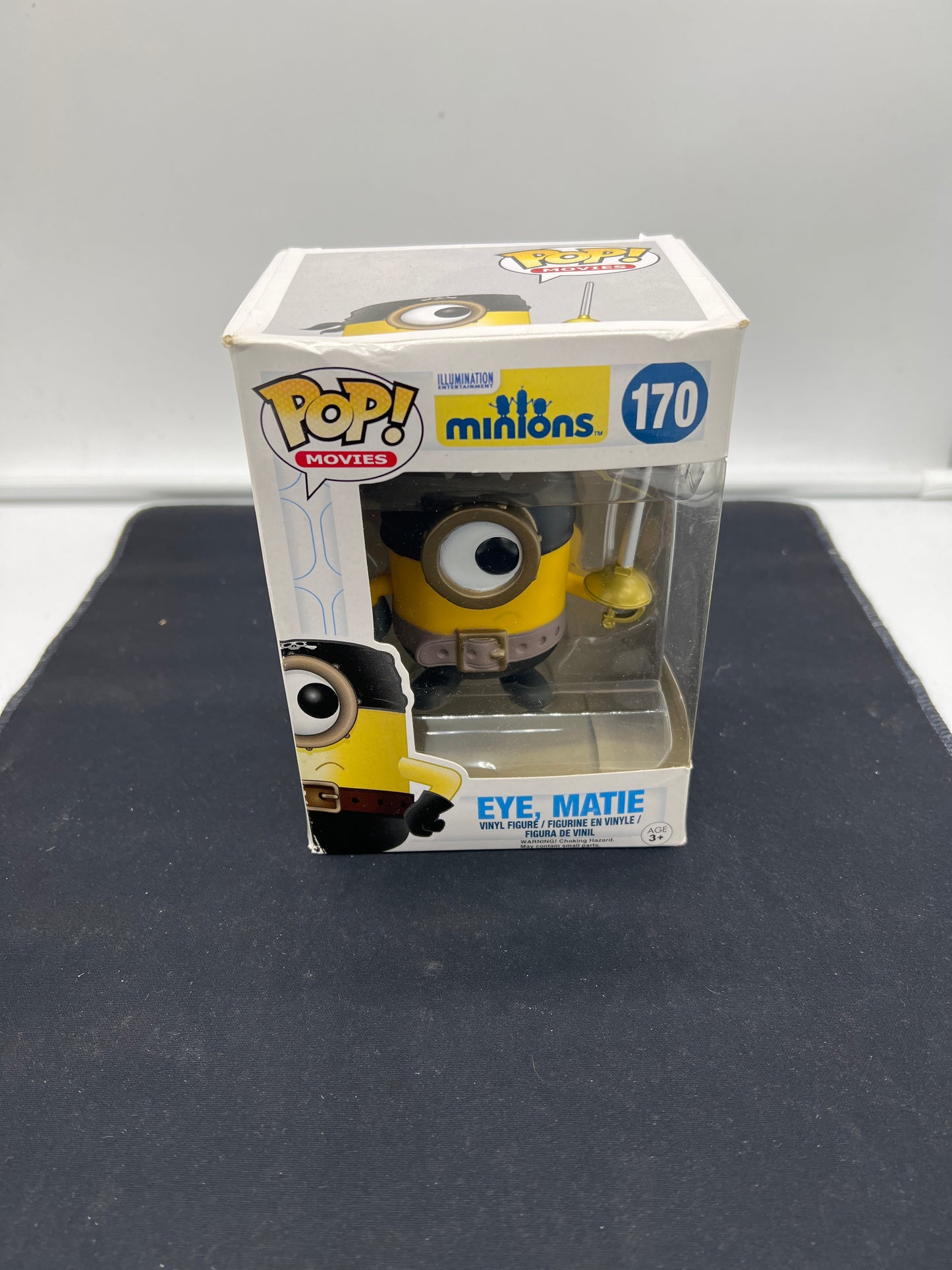 Auction Lot 117: Pop Funko Minions Figure Eye Matie 170