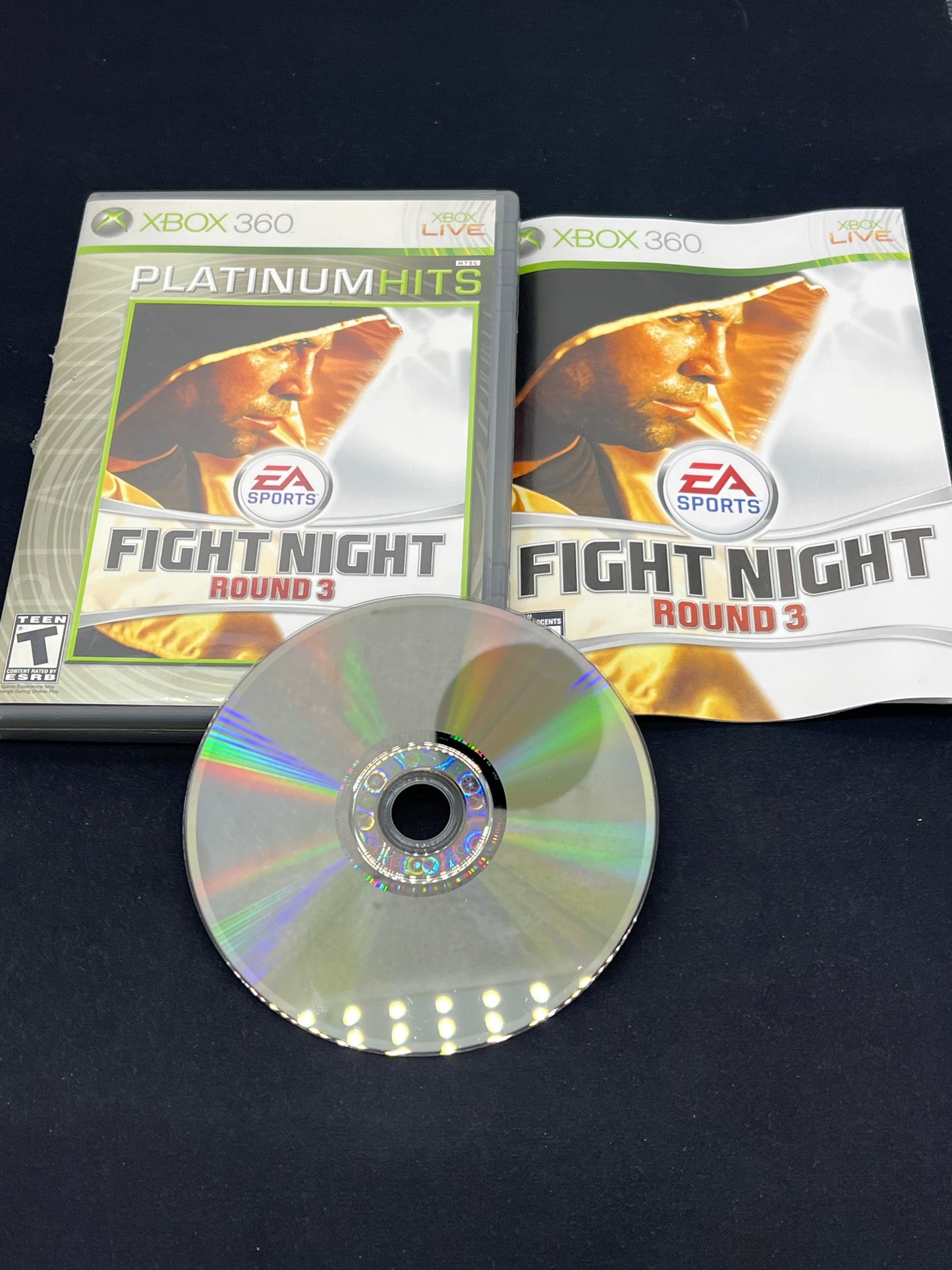 Auction Lot 134: XBOX 360 Video Game Fight Night Round 3 CIB