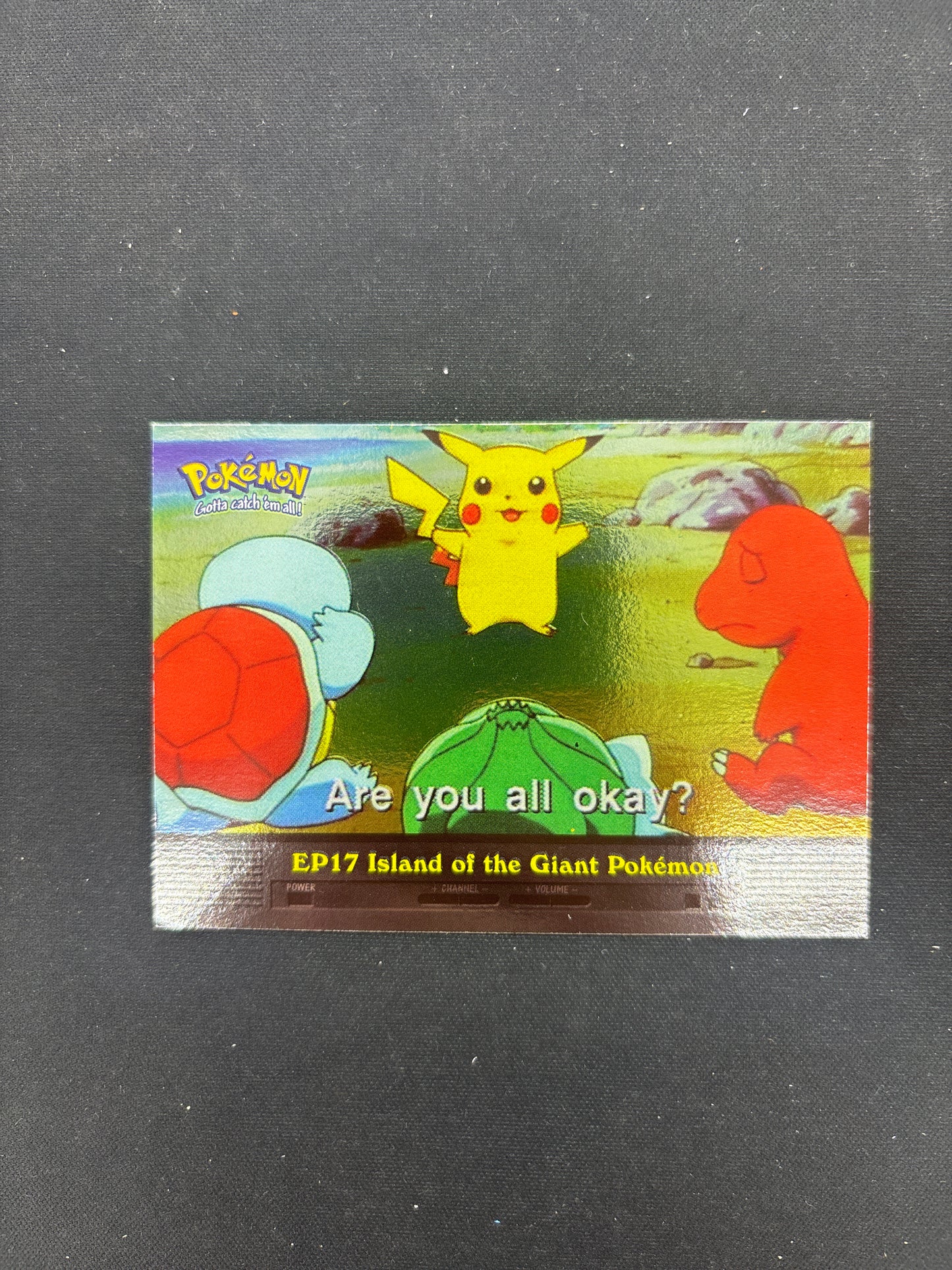 Auction Lot 208: Pokemon Card Island Of The Giant Pokemon Topps 2000 TV Conditions Vary