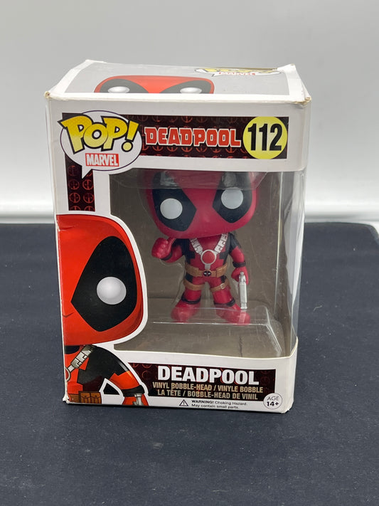Auction Lot 121: POP Funko Deadpool 112 Figure