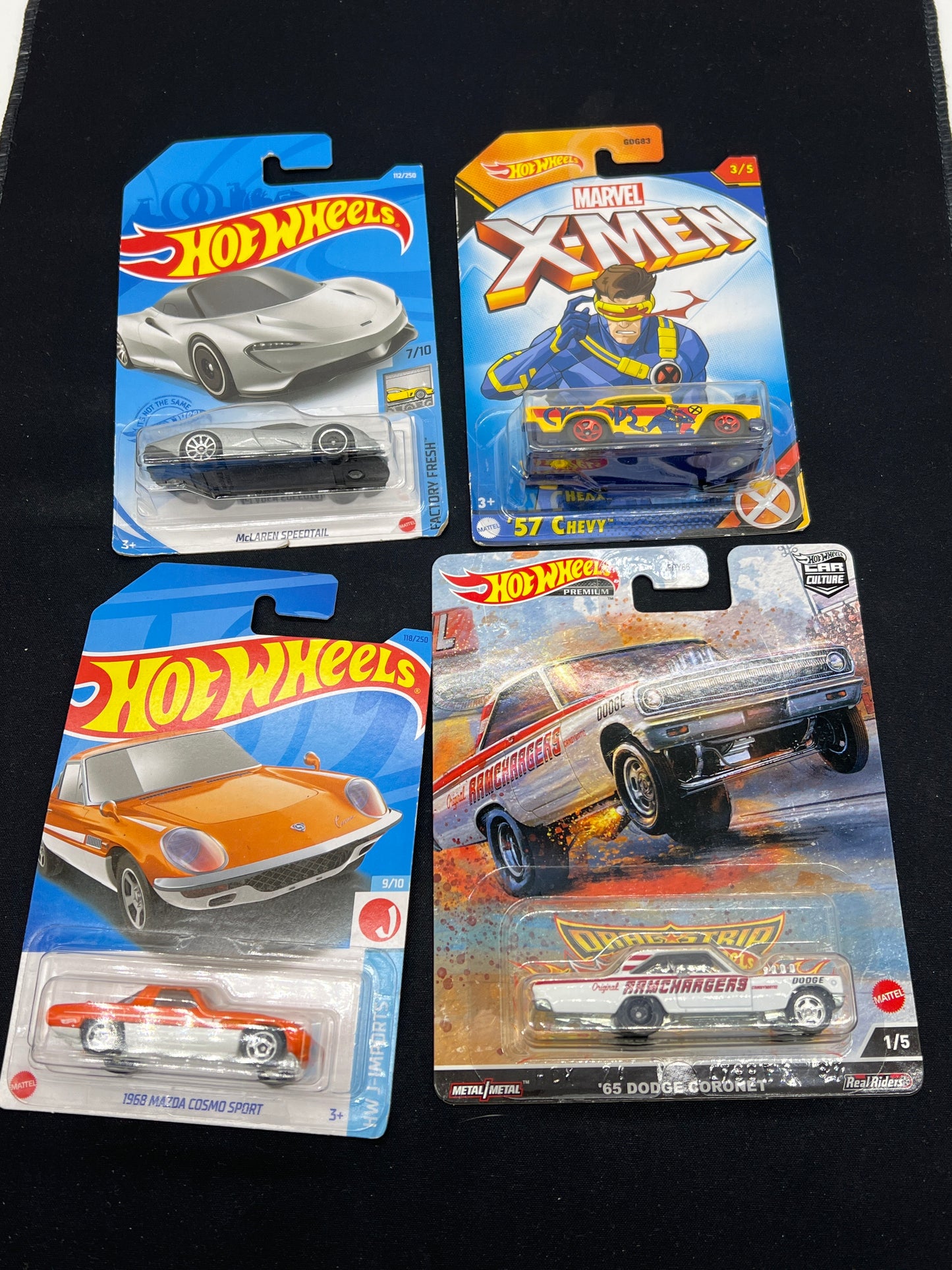Auction Lot 203: Hot Wheels Lot of 4 Assorted Sealed Lot 2