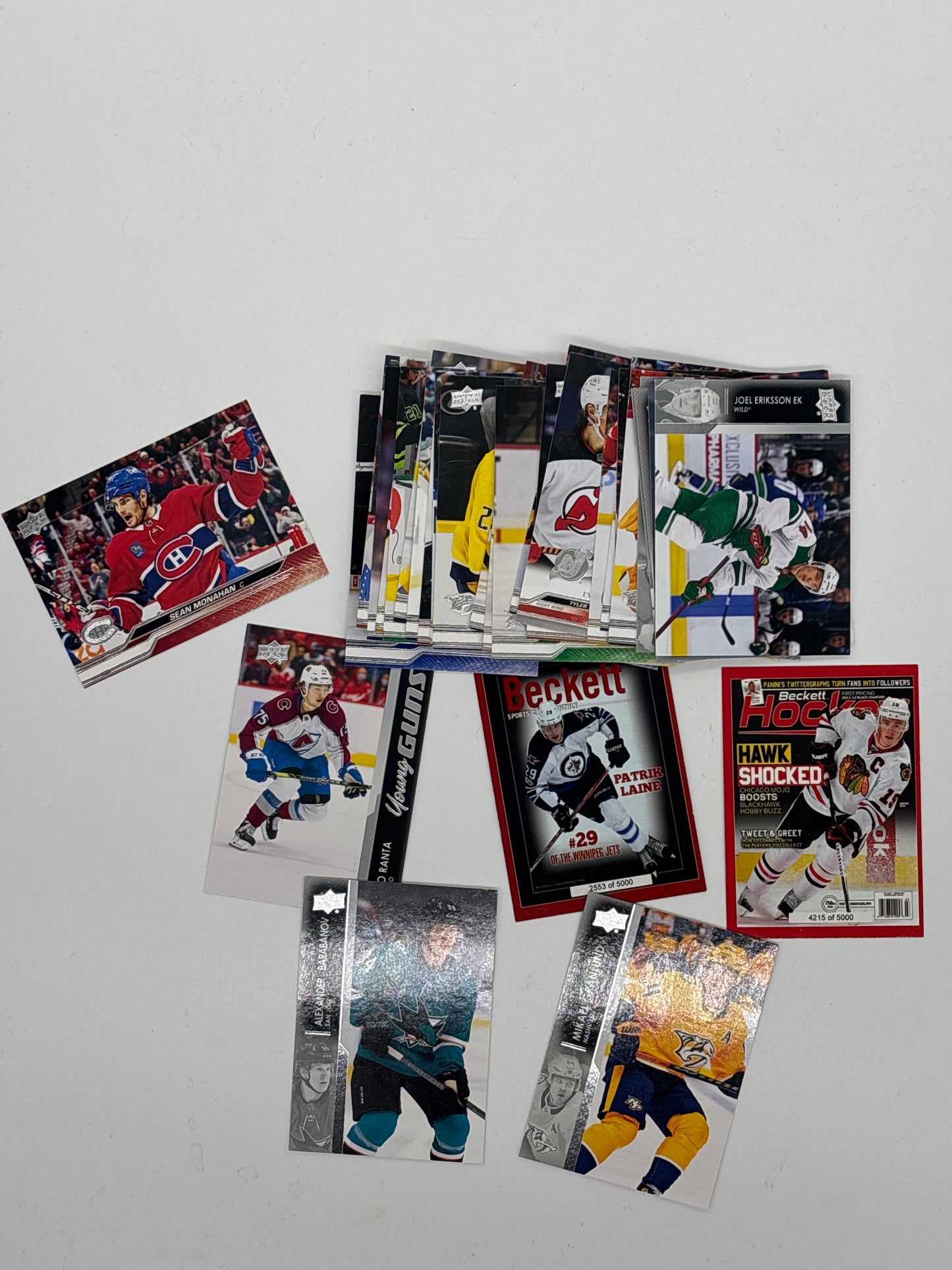 Auction Lot 155: NHL Modern Hockey Cards Lot Upper Deck
