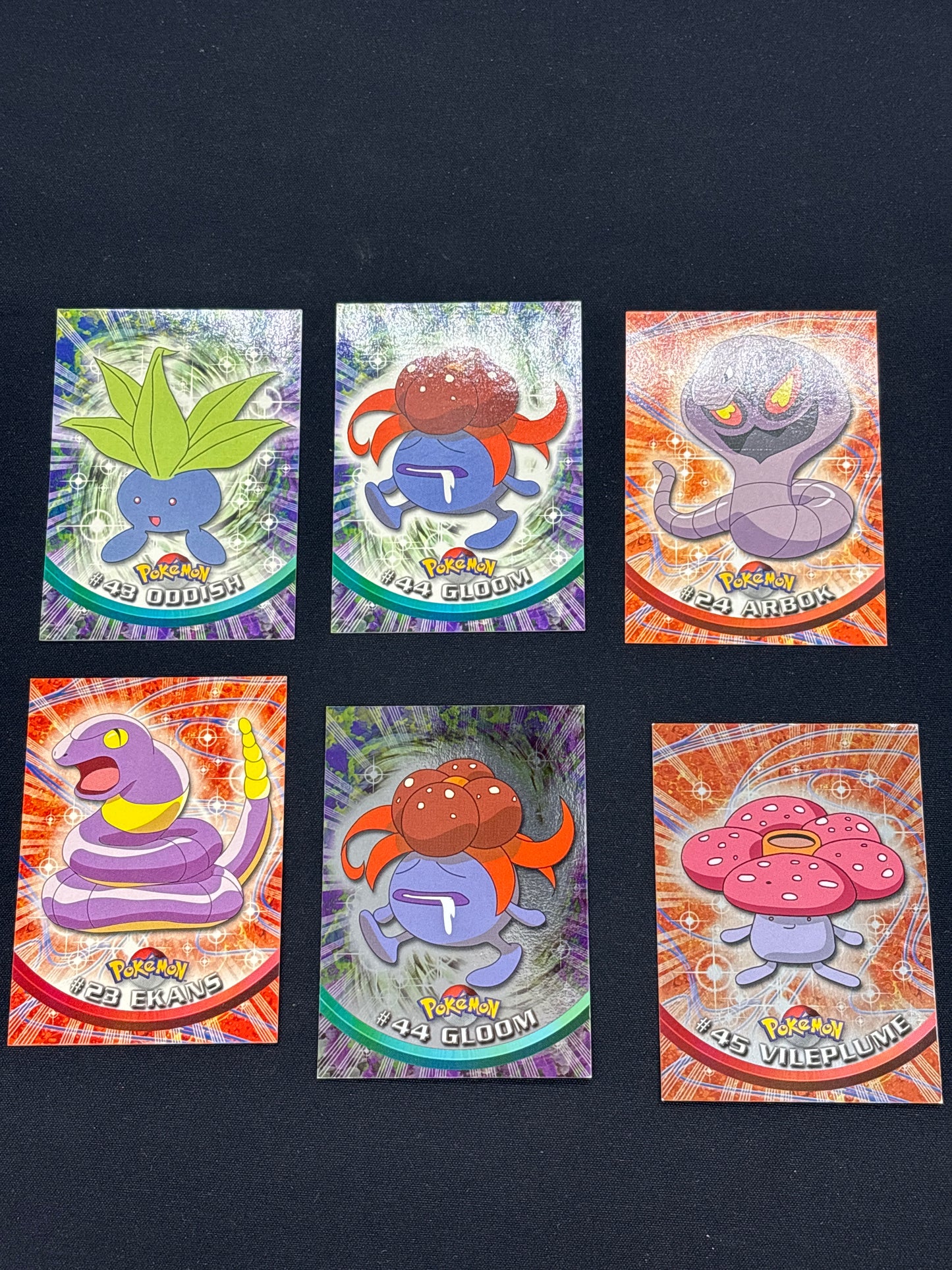 Auction Lot 93: Pokemon Topps Chrome Card Lot 5 Conditions Vary