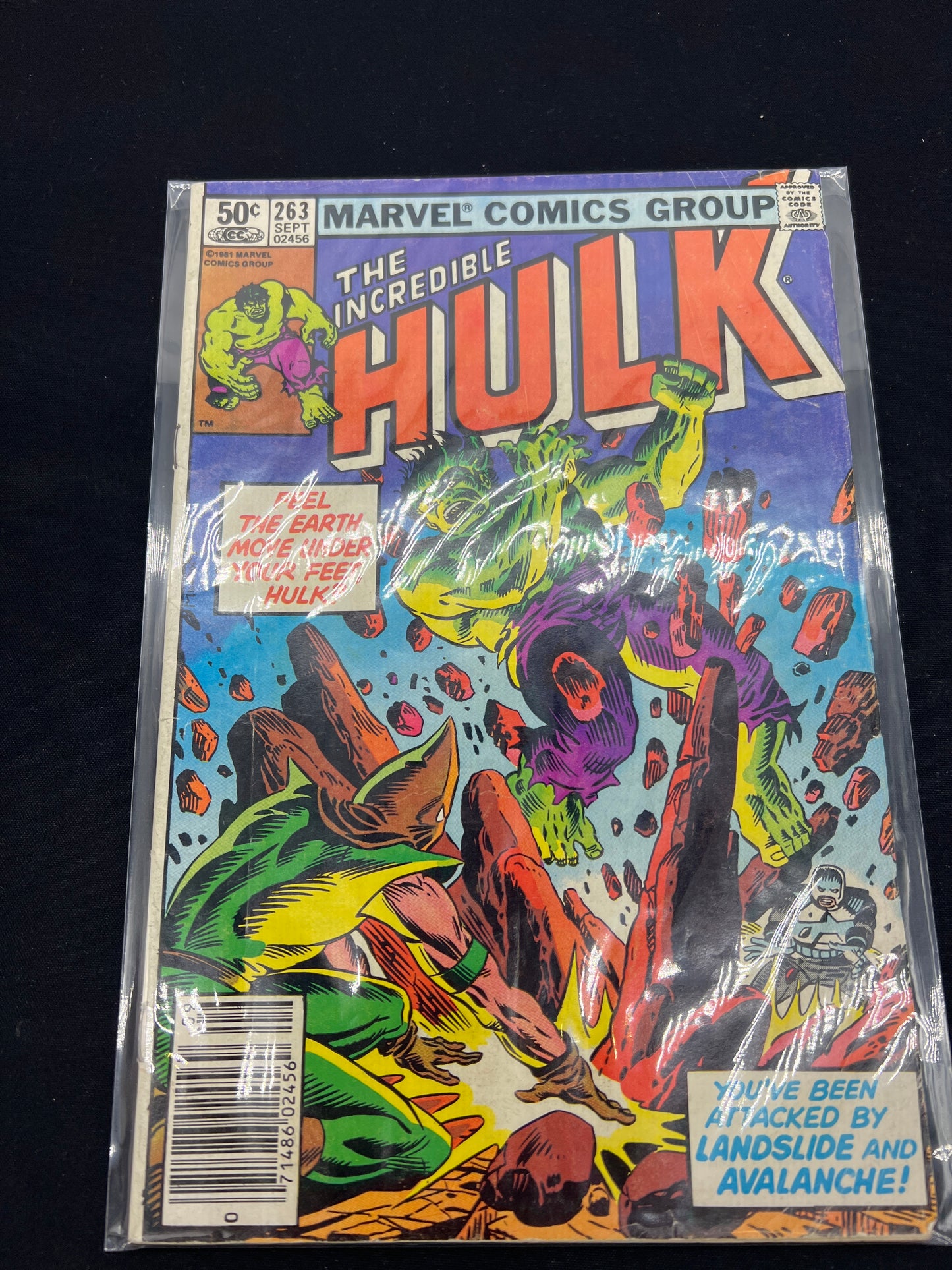 Auction Lot 256: Marvel Comics The Incredible Hulk