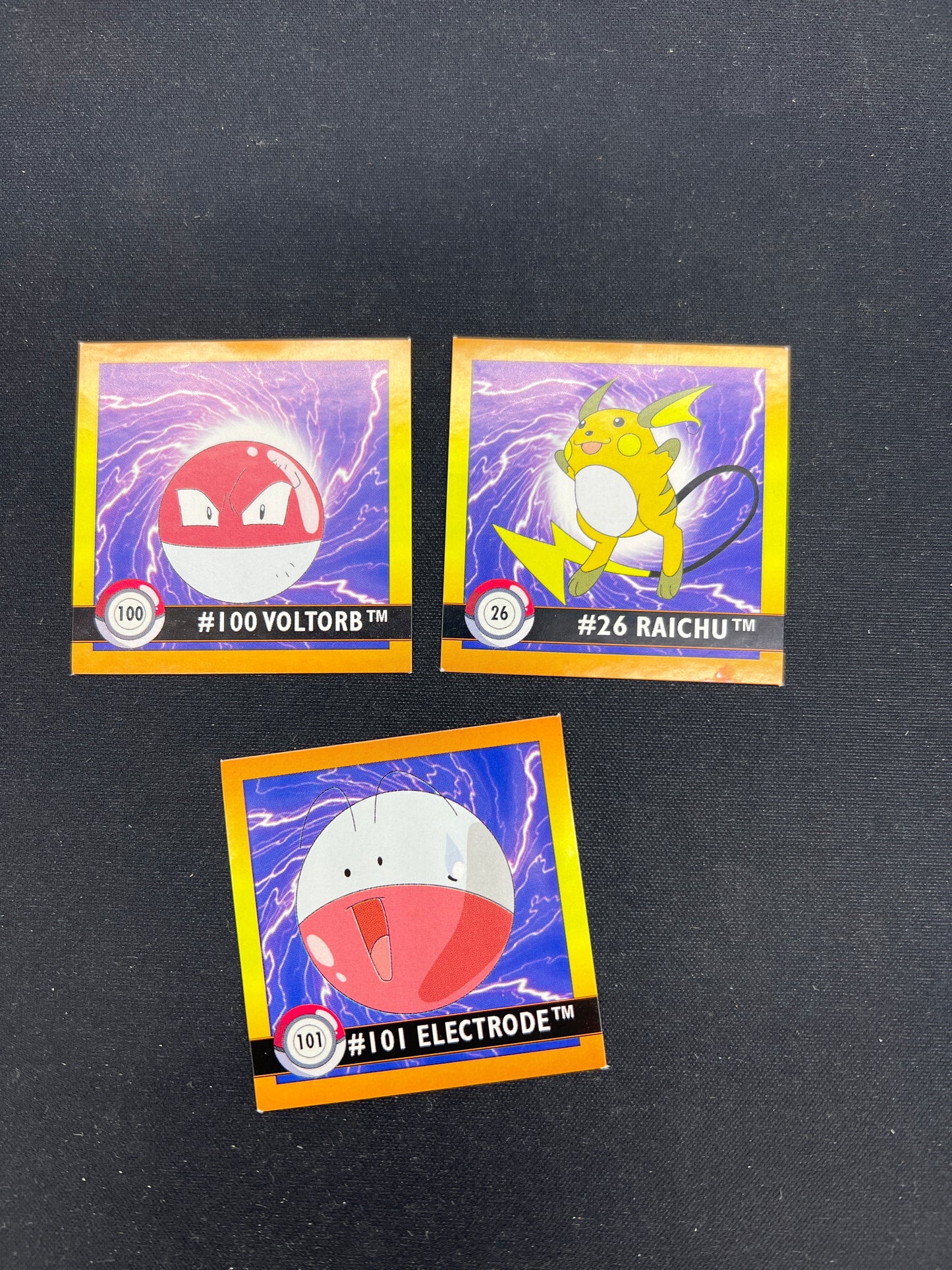 Auction Lot 96: Pokemon Cards Artbox Lot of 3 1995 Conditions Vary