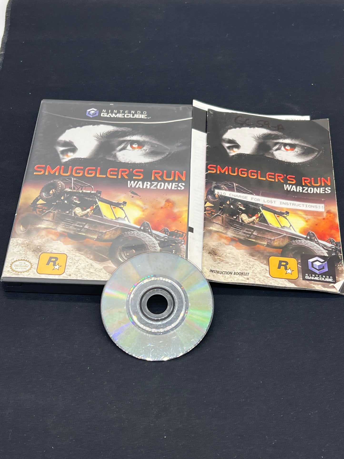 Auction Lot 77: Nintendo Gamecube Video Game Smuggler's Run CIB