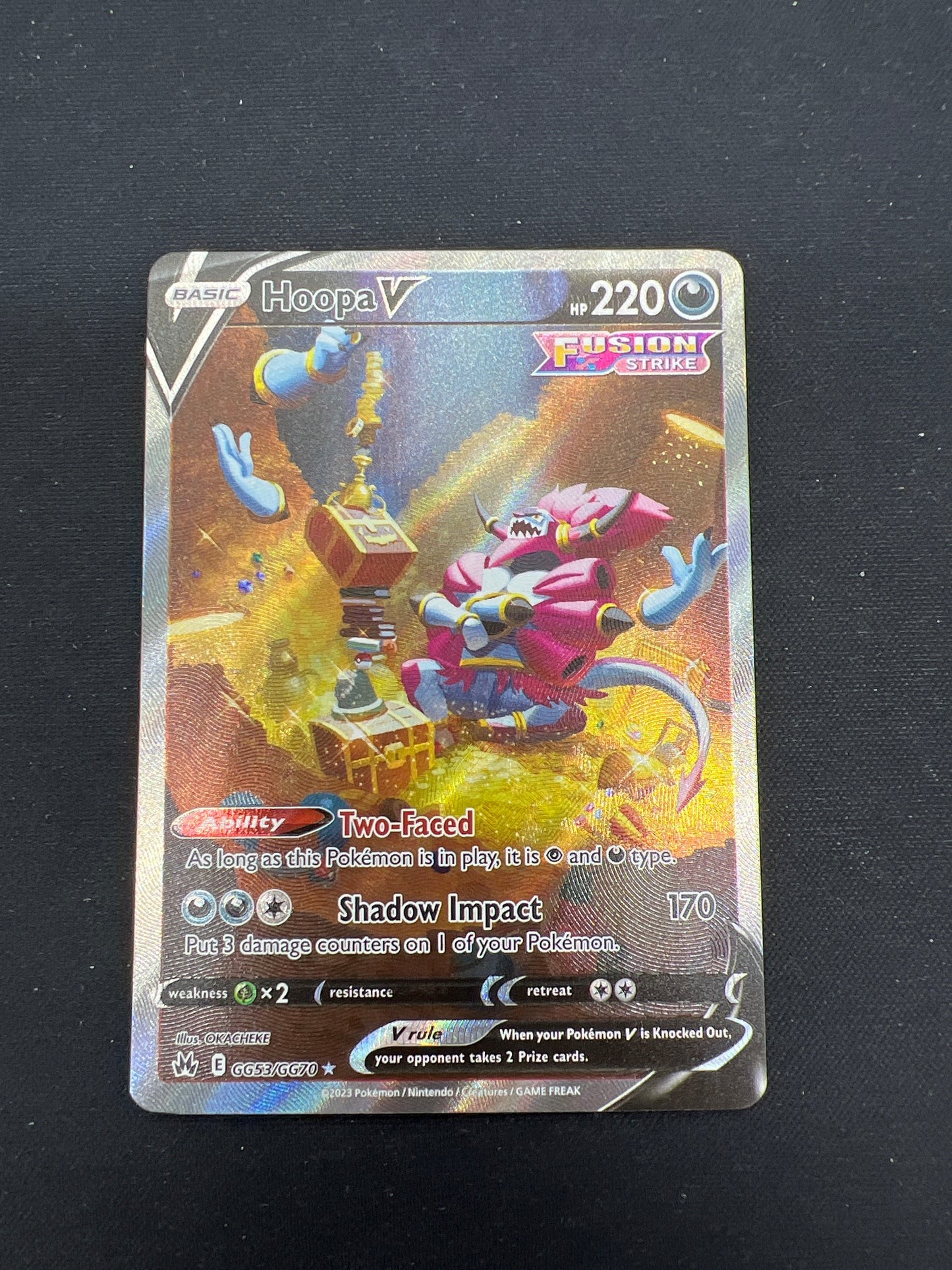 Auction Lot 262: Pokemon Cards Hoopa V Galarian Gallery Conditions Vary