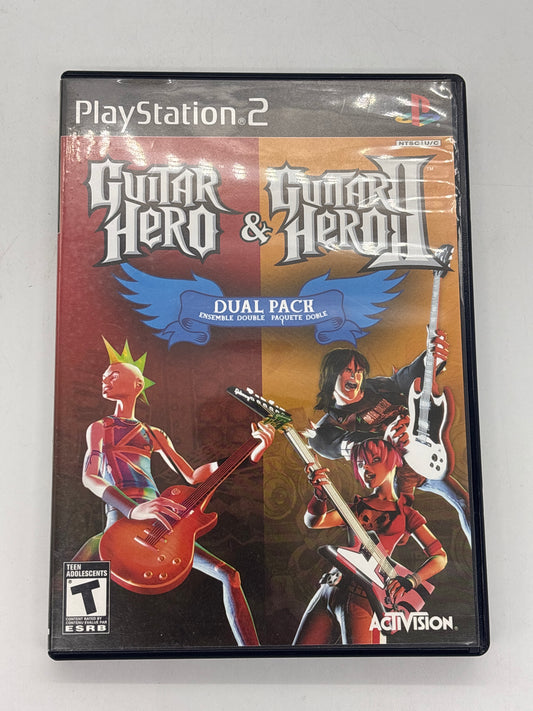 Auction Lot 103: PlayStation 2 Guitar Hero Dual Pack Disc 2 Missing