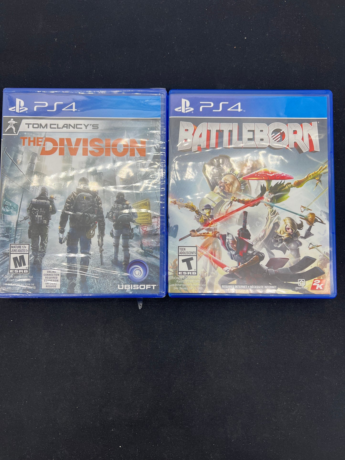 Auction Lot 23: PlayStation 4 Video Game Lot Battleborn + Tom Clancy The Division Lot of 2 Sealed