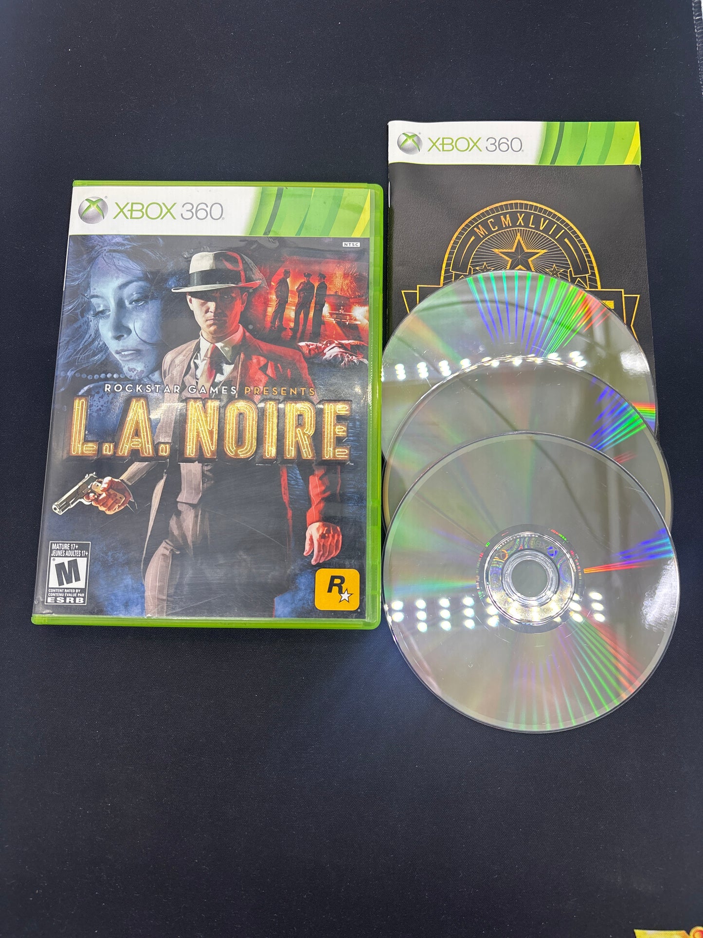 Auction Lot 186: XBOX 360 Video Game L.A. Noire CIB
