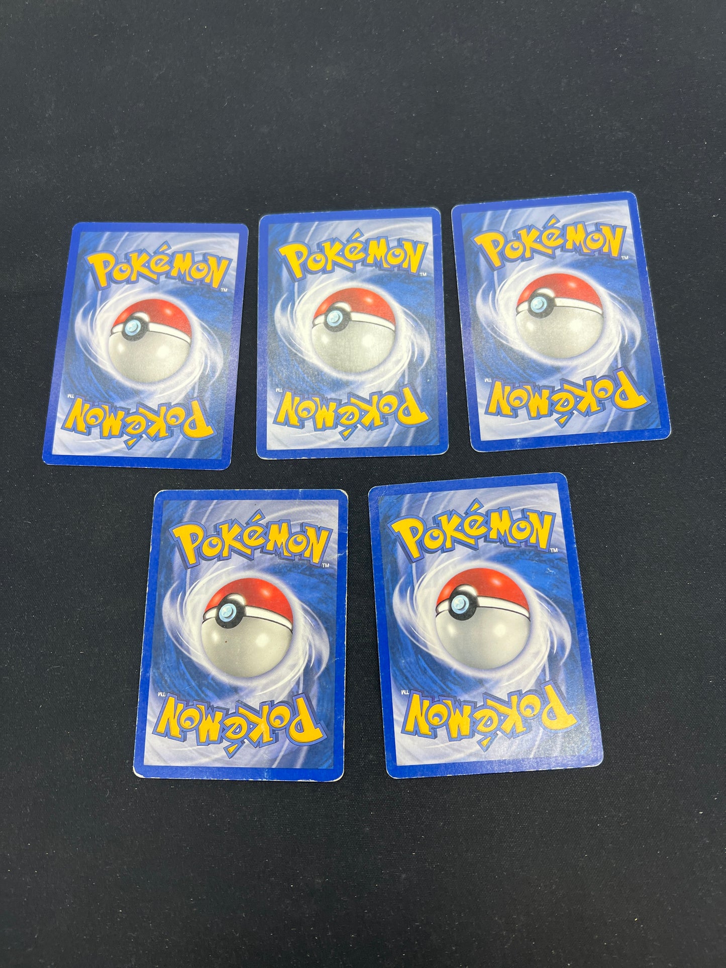 Auction Lot 160: Pokemon Cards Lot of 5 WOTC Non Holo Rares Commons Uncommons Conditions Vary