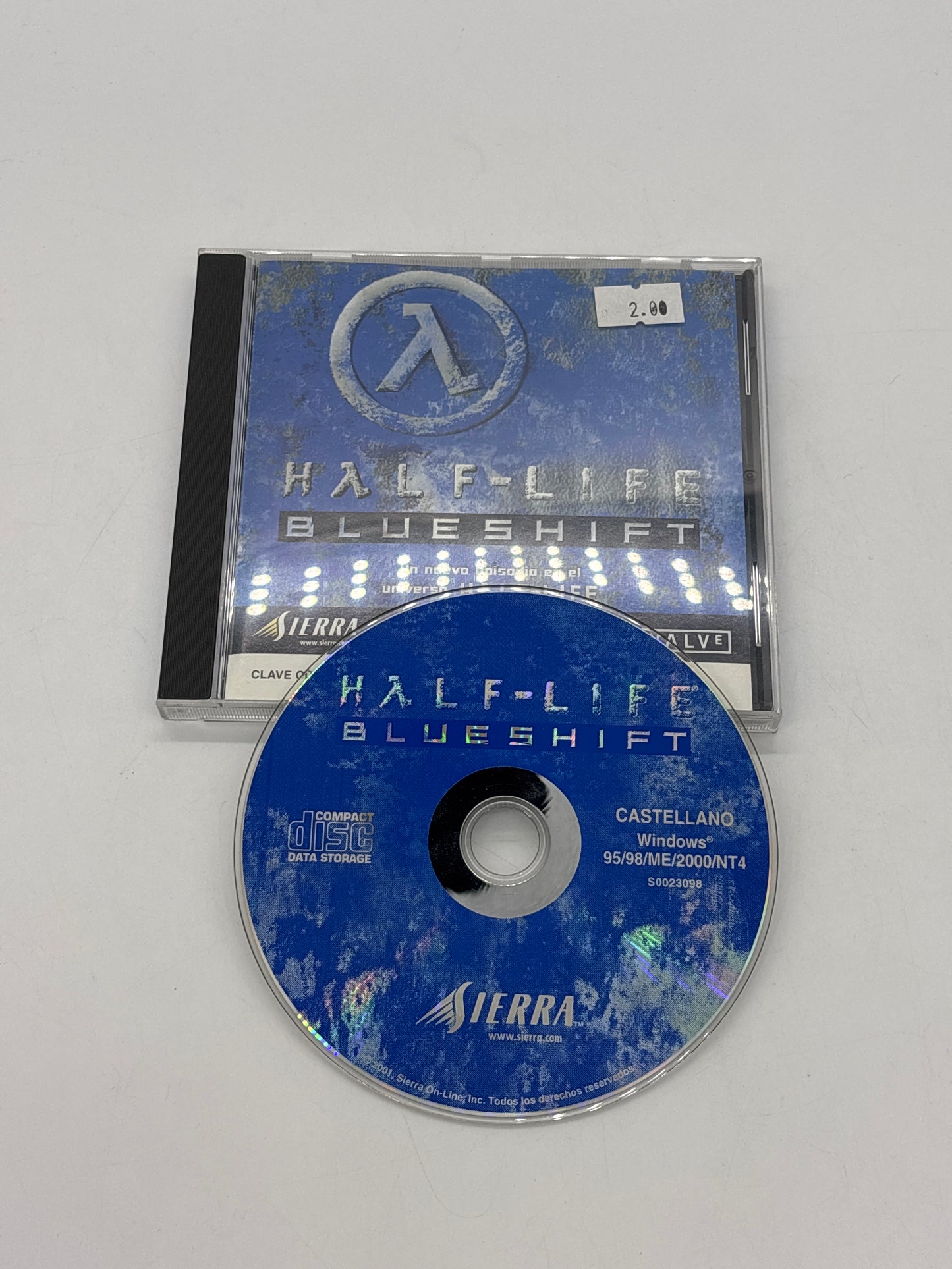 Auction Lot 163: Half Life Blueshift Video Game PlayStation One CIB