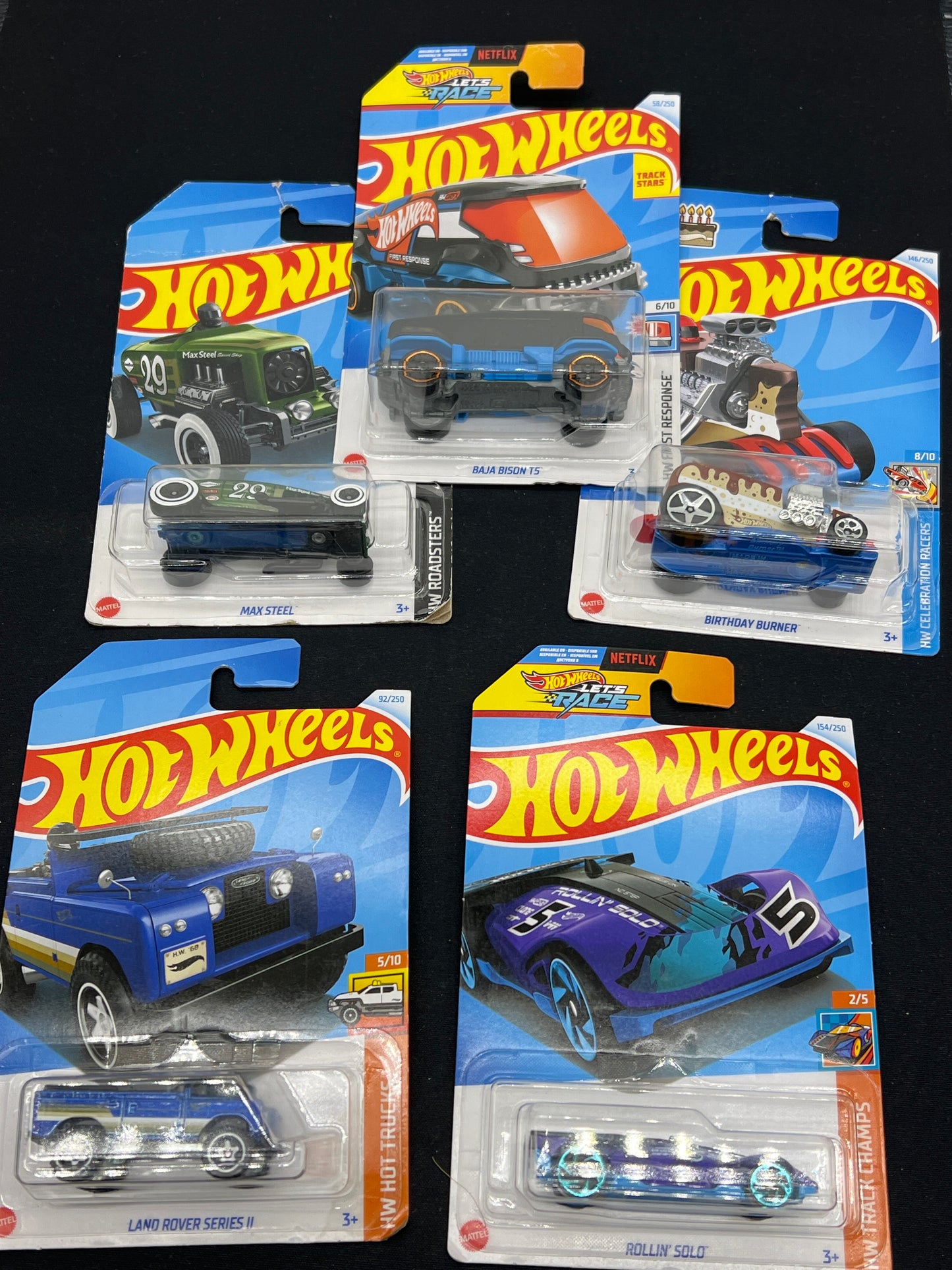 Auction Lot 274: Hot Wheels Lot of 5 Assorted Sealed Lot 5