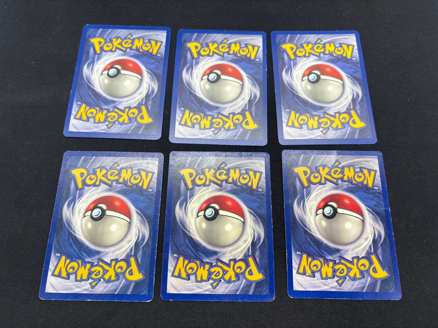 Auction Lot 152: Pokemon Cards Lot of 6 WOTC Base Set 2 And Shadowless Commons Uncommons Conditions Vary