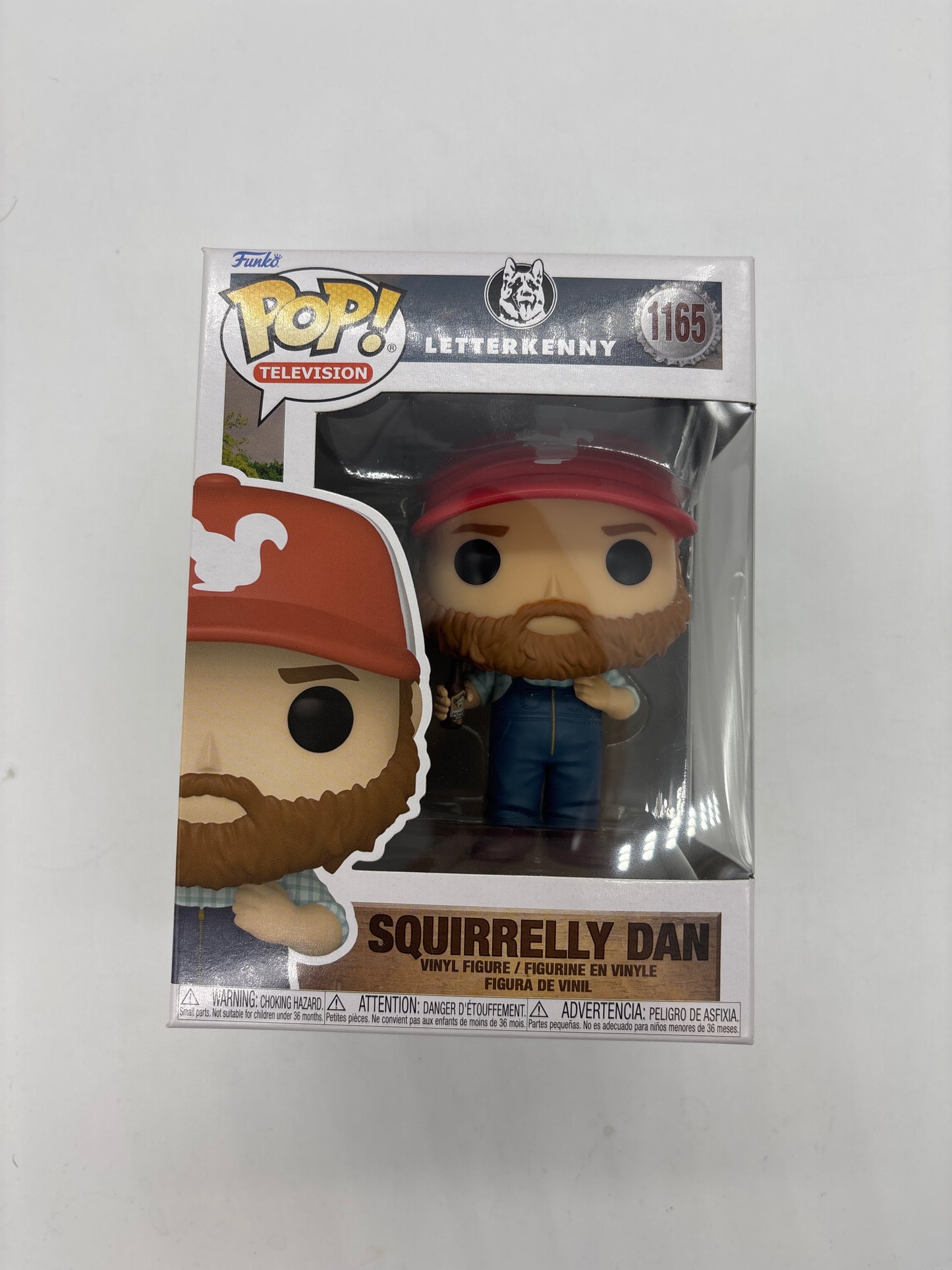 Auction Lot 35: Pop Funko Letterkenny Squirrelly Dan 1165