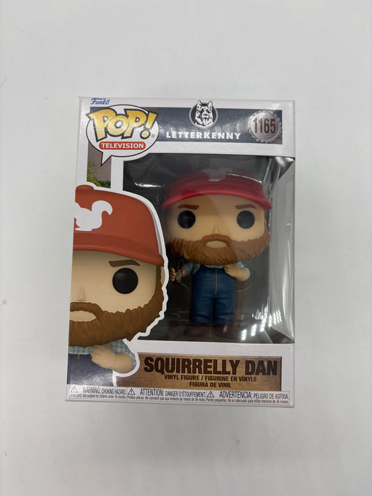 Auction Lot 35: Pop Funko Letterkenny Squirrelly Dan 1165