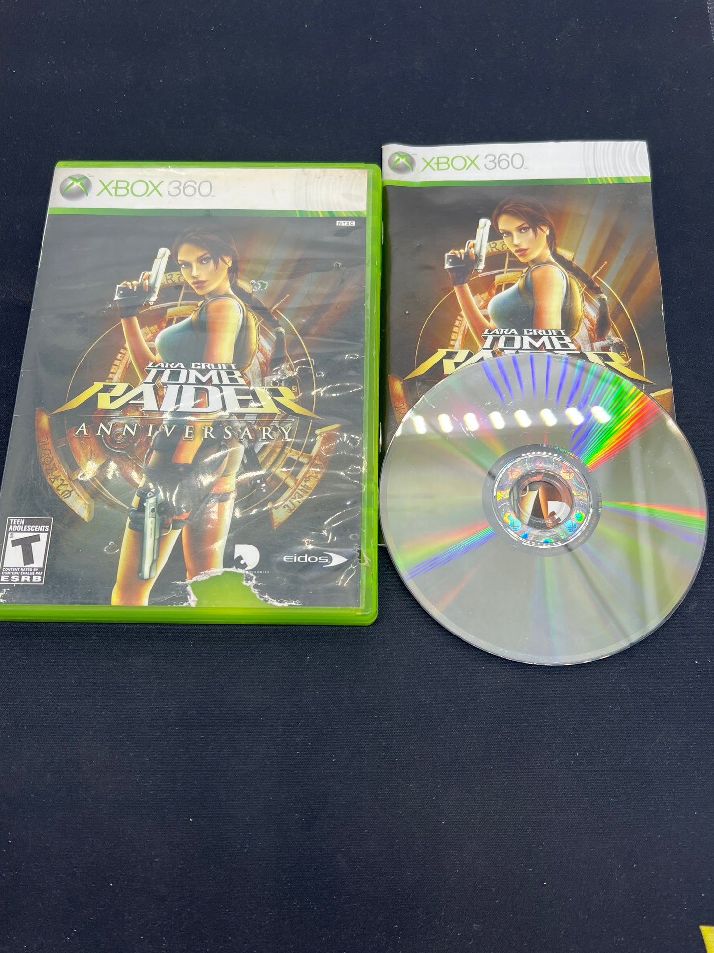 Auction Lot 204: XBOX 360 Video Game Tome Raider Anniversary CIB