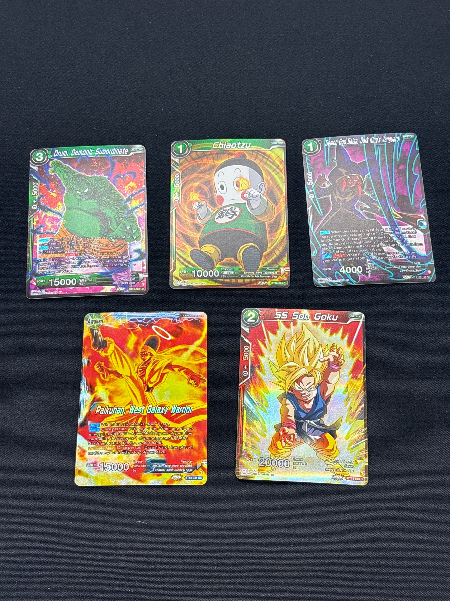Auction Lot 20: Dragon Ball Z Card Lot Conditions Vary