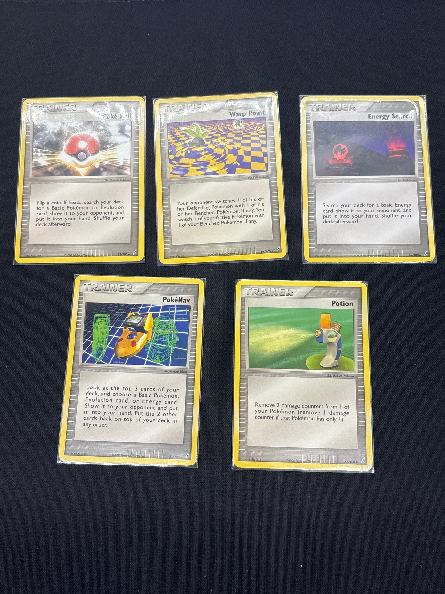 Auction Lot 36: Pokemon Crystal Guardians Card Lot 2 Conditions Vary