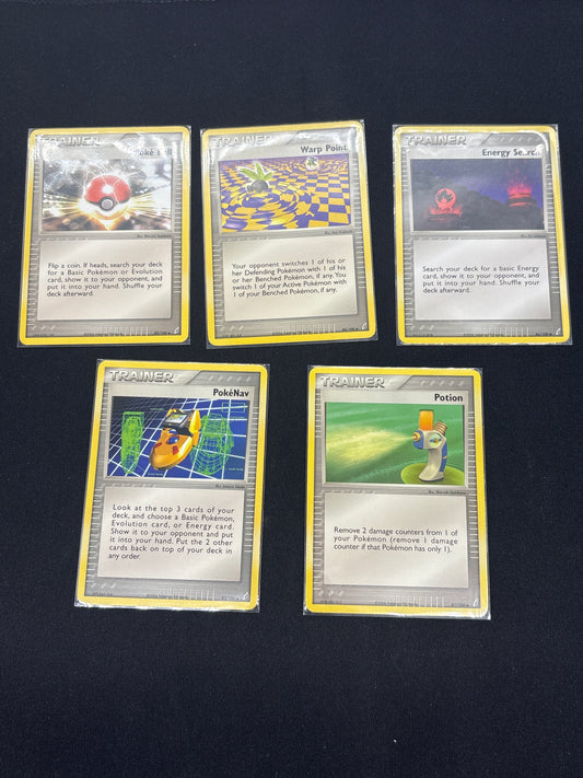 Auction Lot 36: Pokemon Crystal Guardians Card Lot 2 Conditions Vary