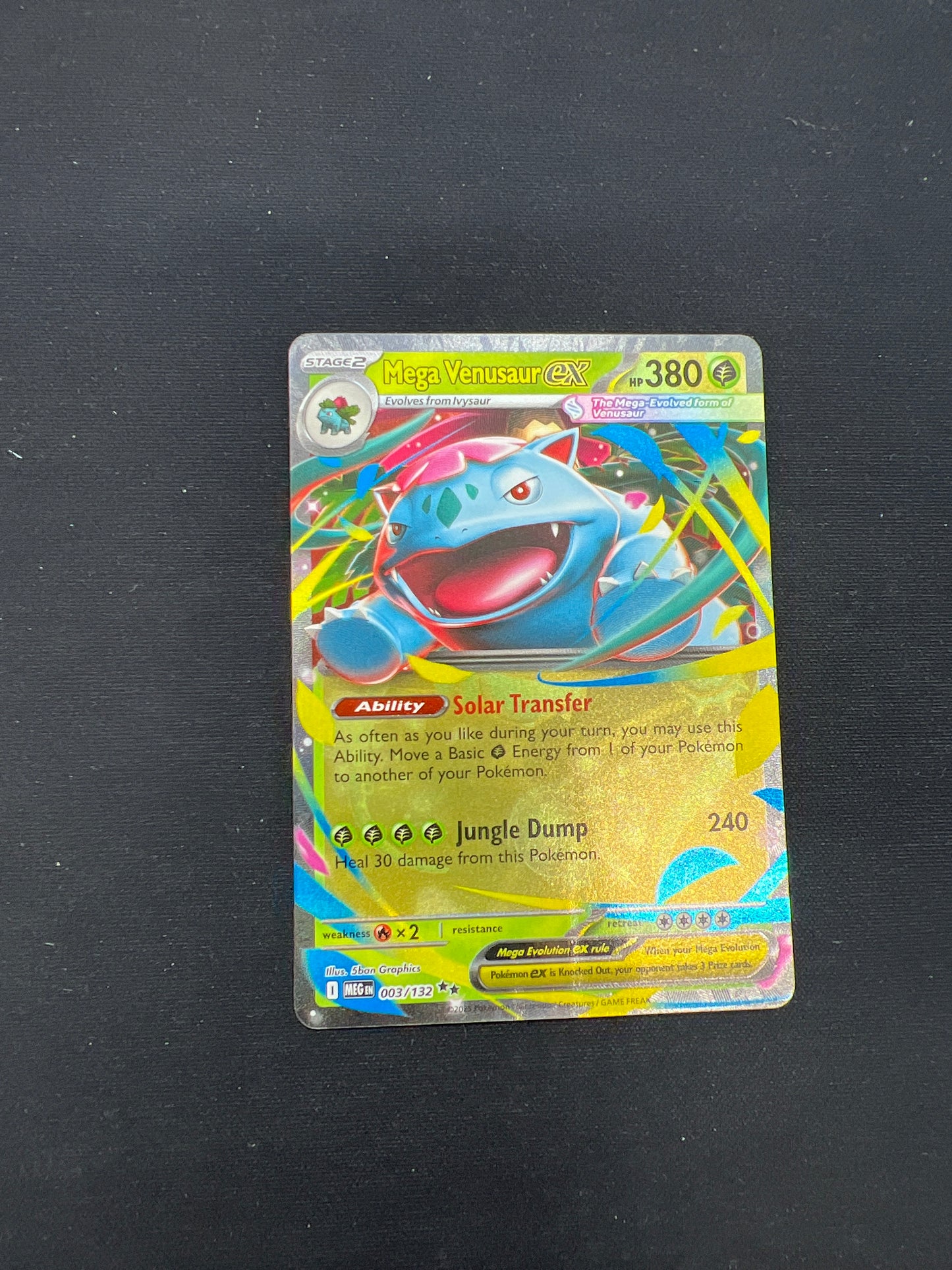 Auction Lot 235: Pokemon Card Mega Venusaur EX Mega Evolutions Conditions Vary