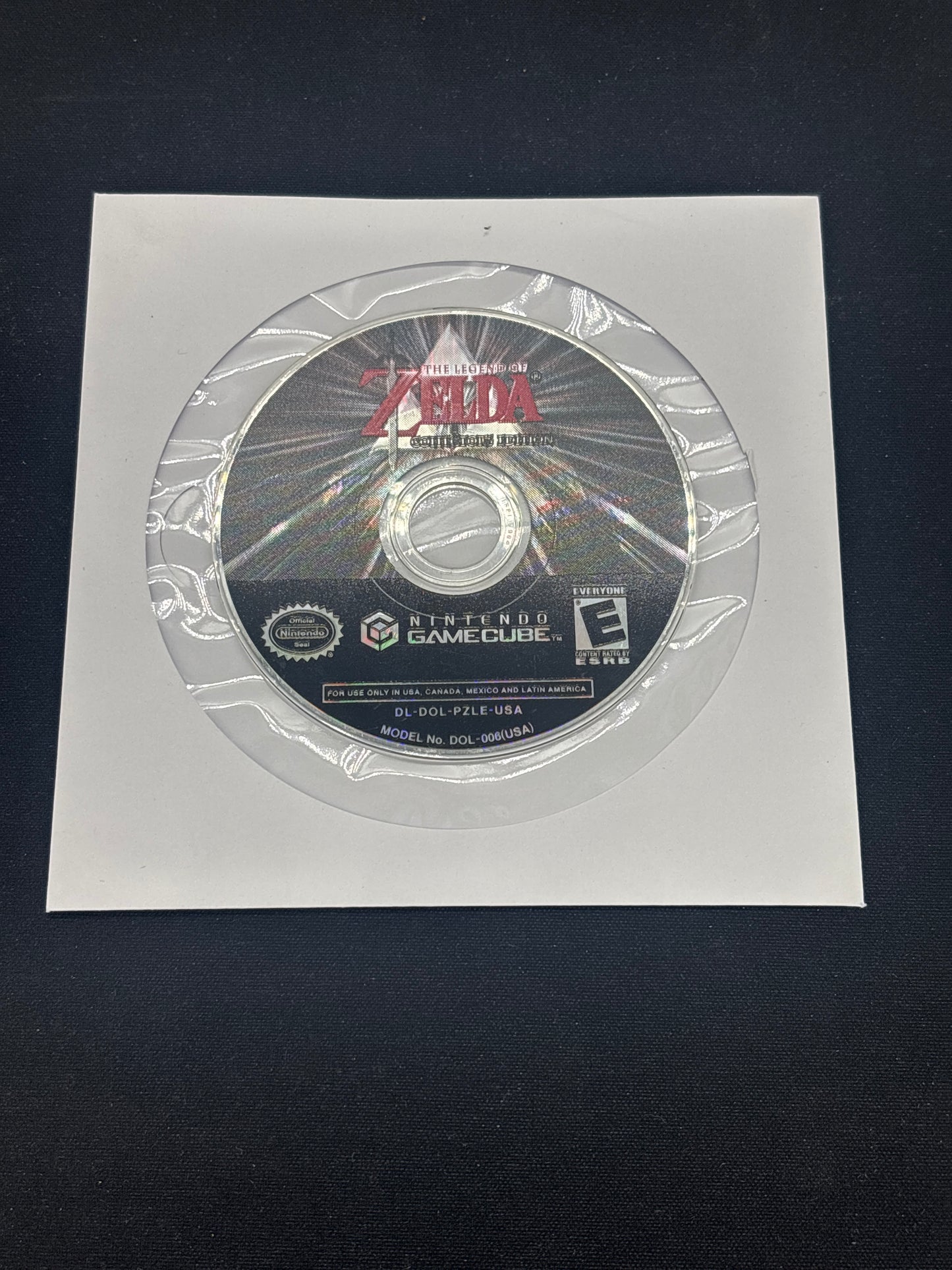 Auction Lot 162: The Legend of Zelda Collectors Edition Video Game Nintendo Gamecube Loose