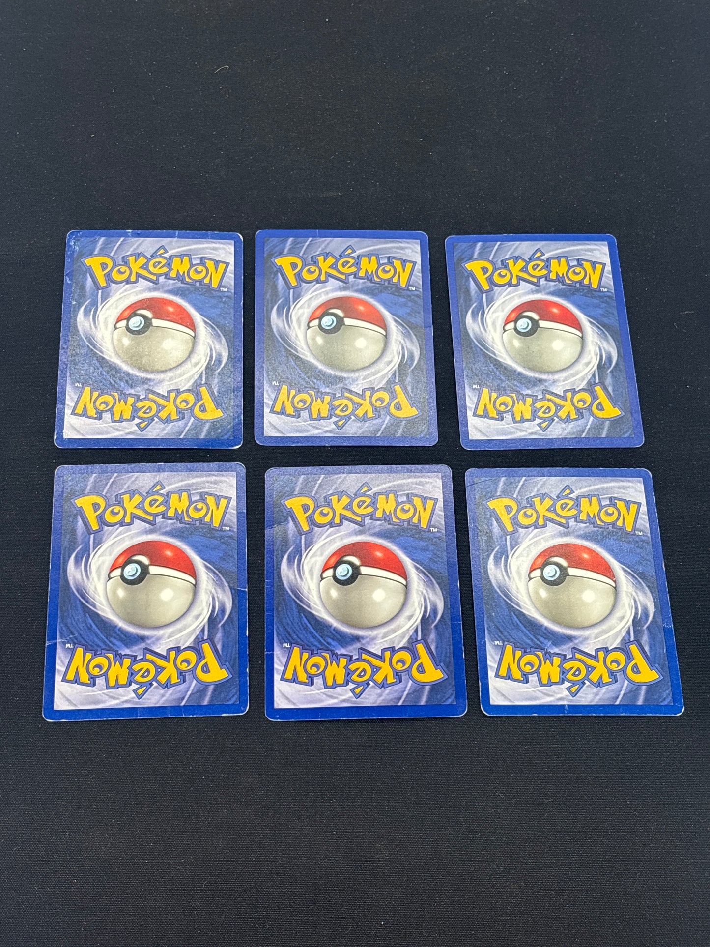 Auction Lot 202: Pokemon Cards Lot of 6 Assorted Energy Base Set Conditions Vary