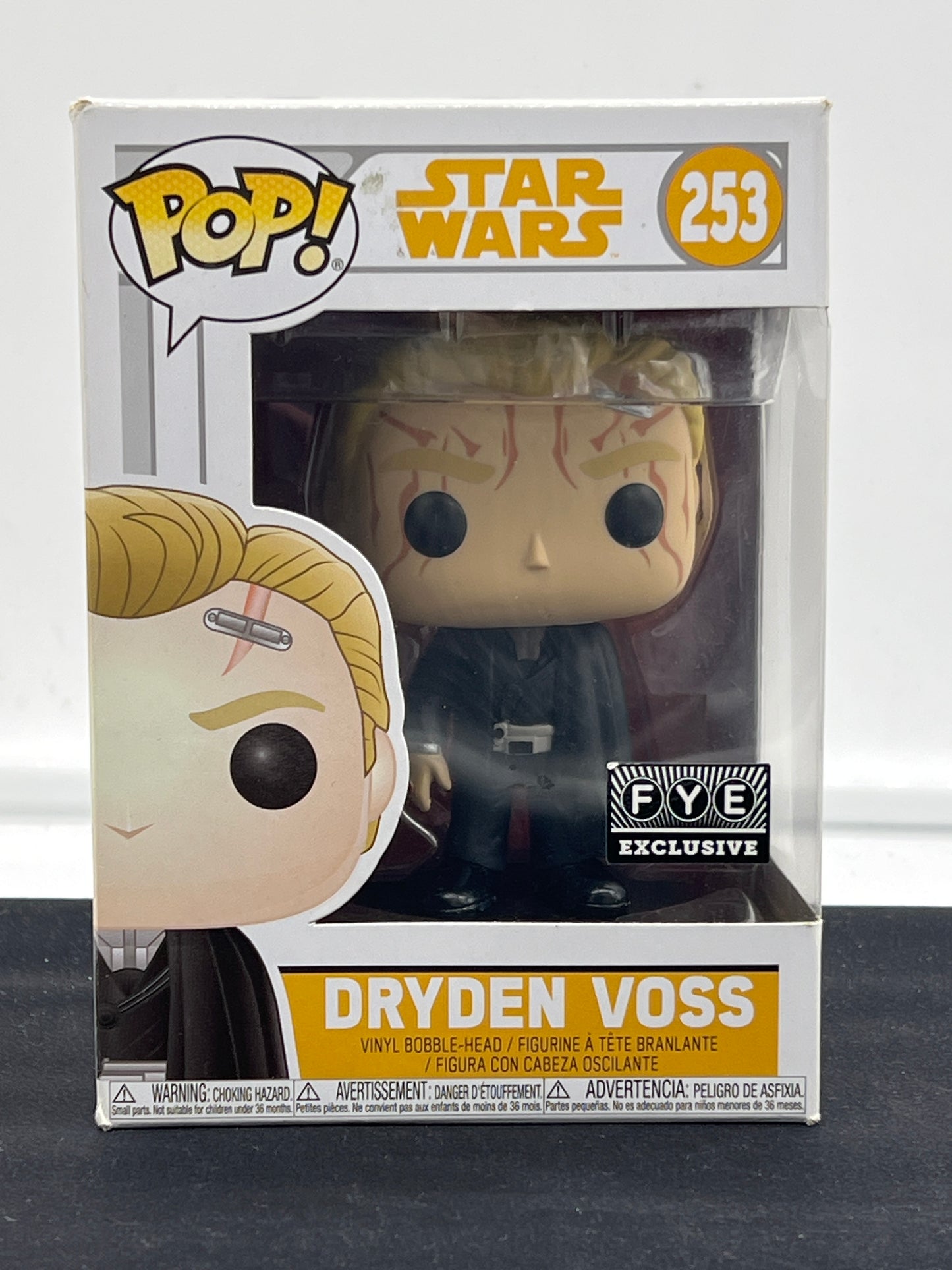 Auction Lot 82: Pop Funko Vinyl Figure Star Wars 253 Dryden Voss